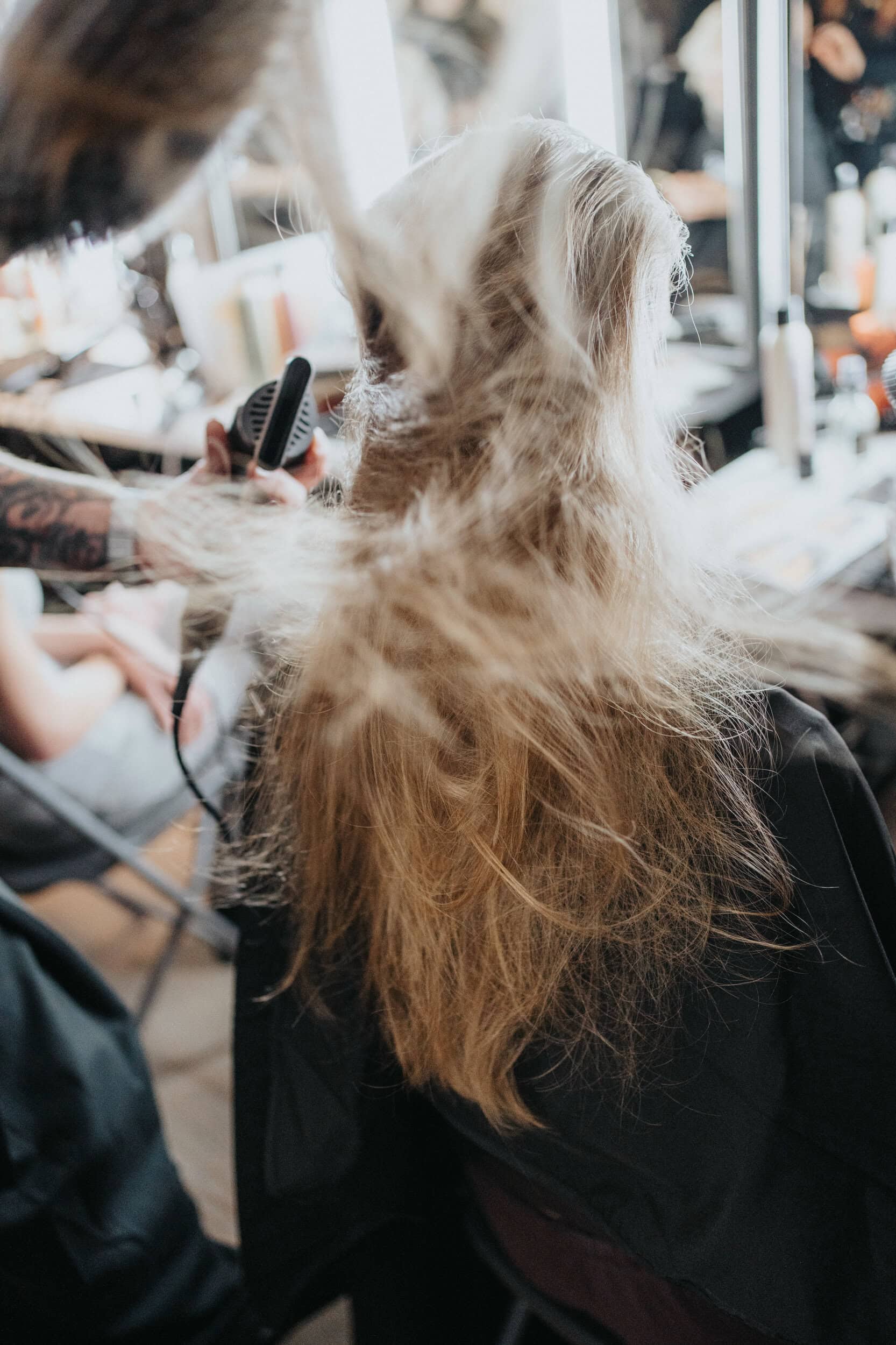 Yuhan Wang Spring 2027 Fashion Show Backstage