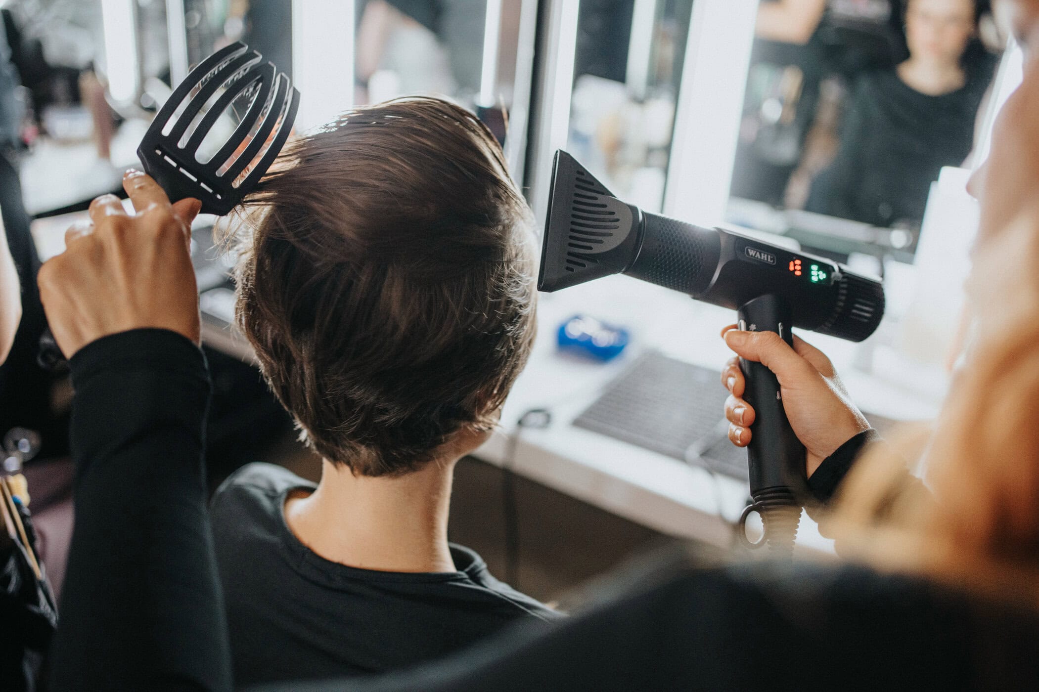 Yuhan Wang Spring 2027 Fashion Show Backstage