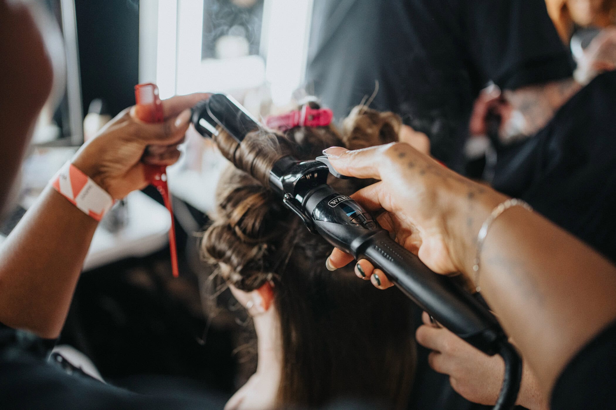 Yuhan Wang Spring 2027 Fashion Show Backstage