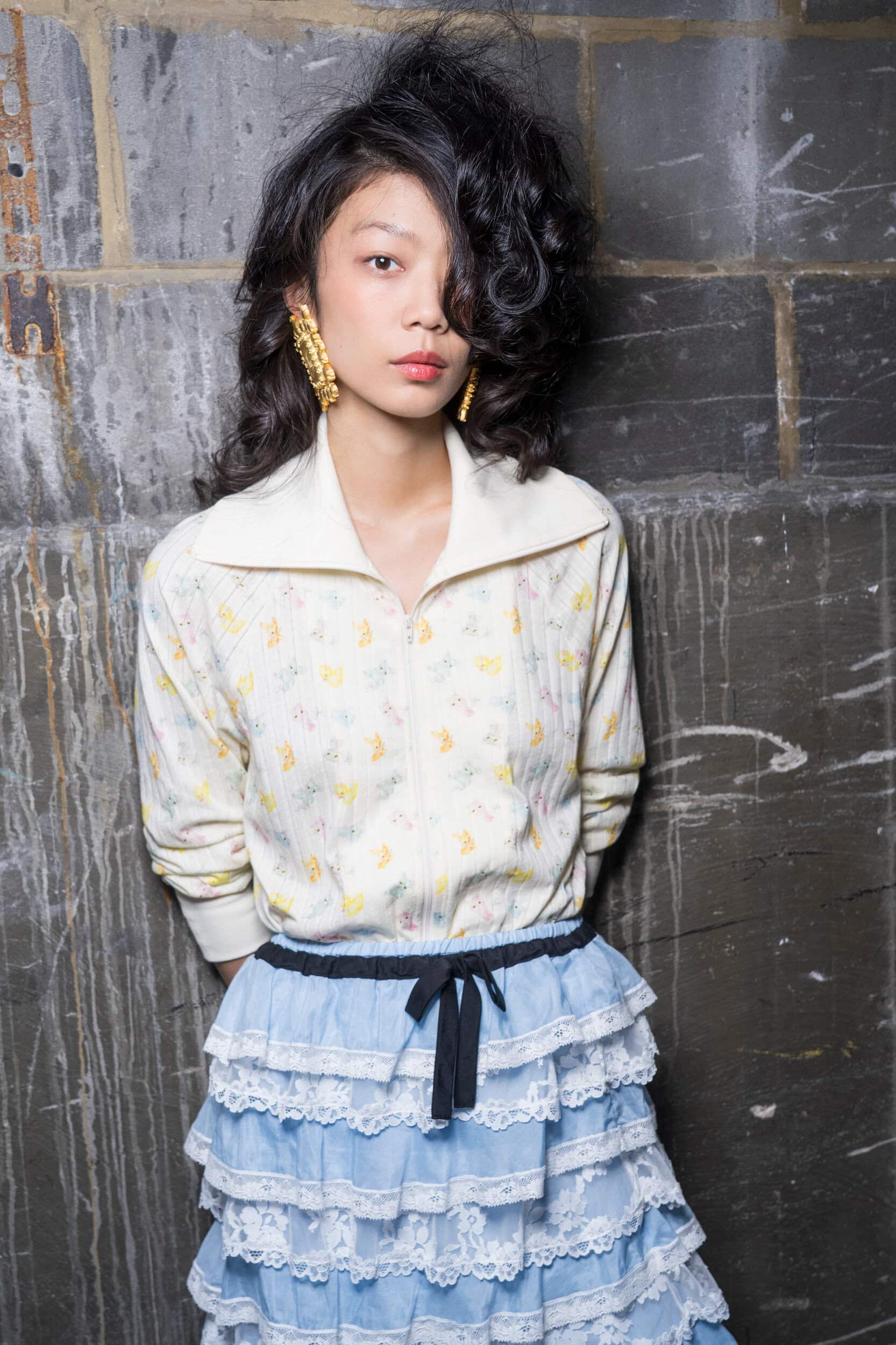 Yuhan Wang Spring 2027 Fashion Show Backstage