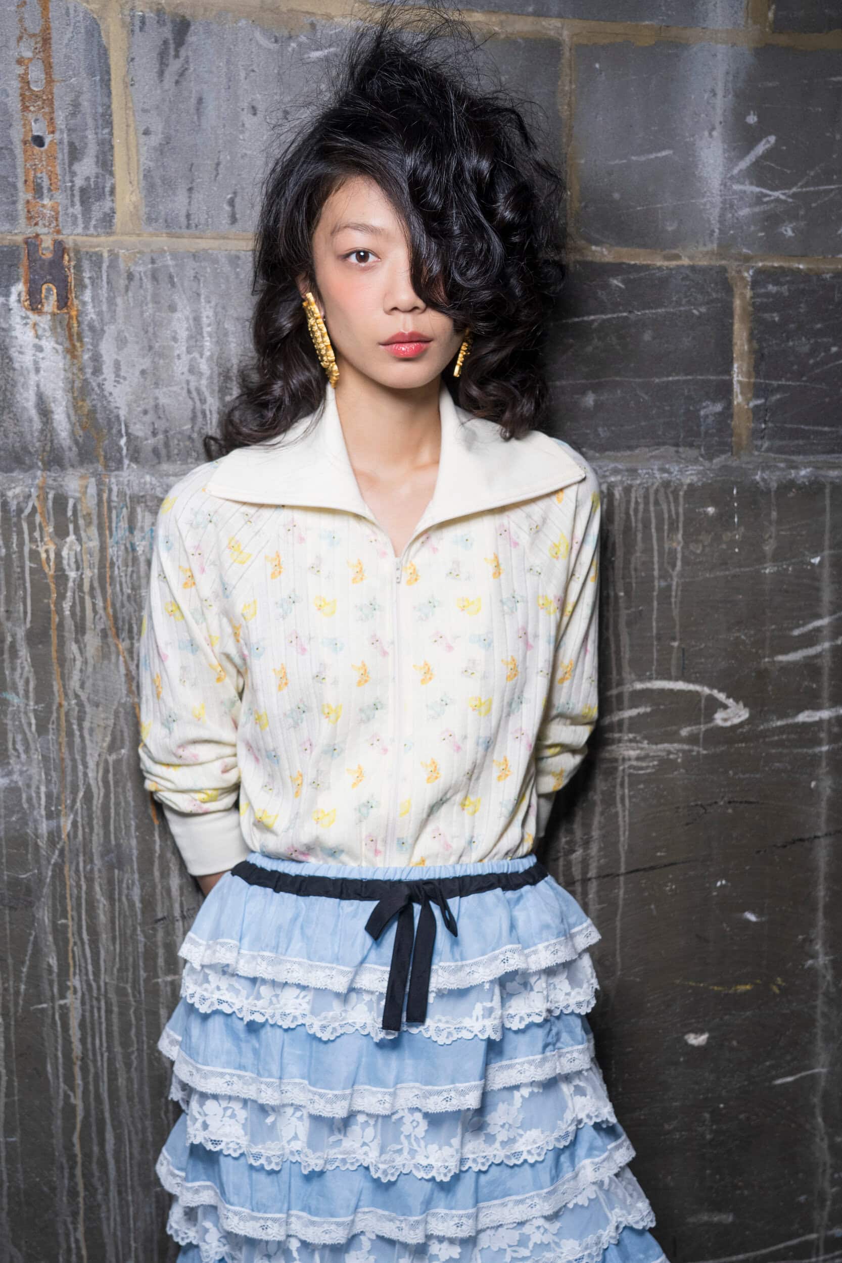 Yuhan Wang Spring 2027 Fashion Show Backstage