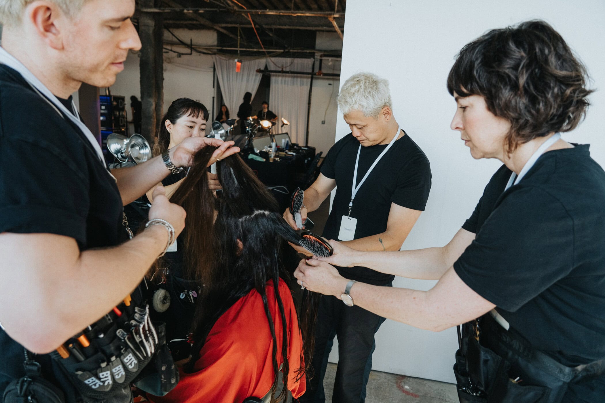 Zankov Spring 2027 Fashion Show Backstage