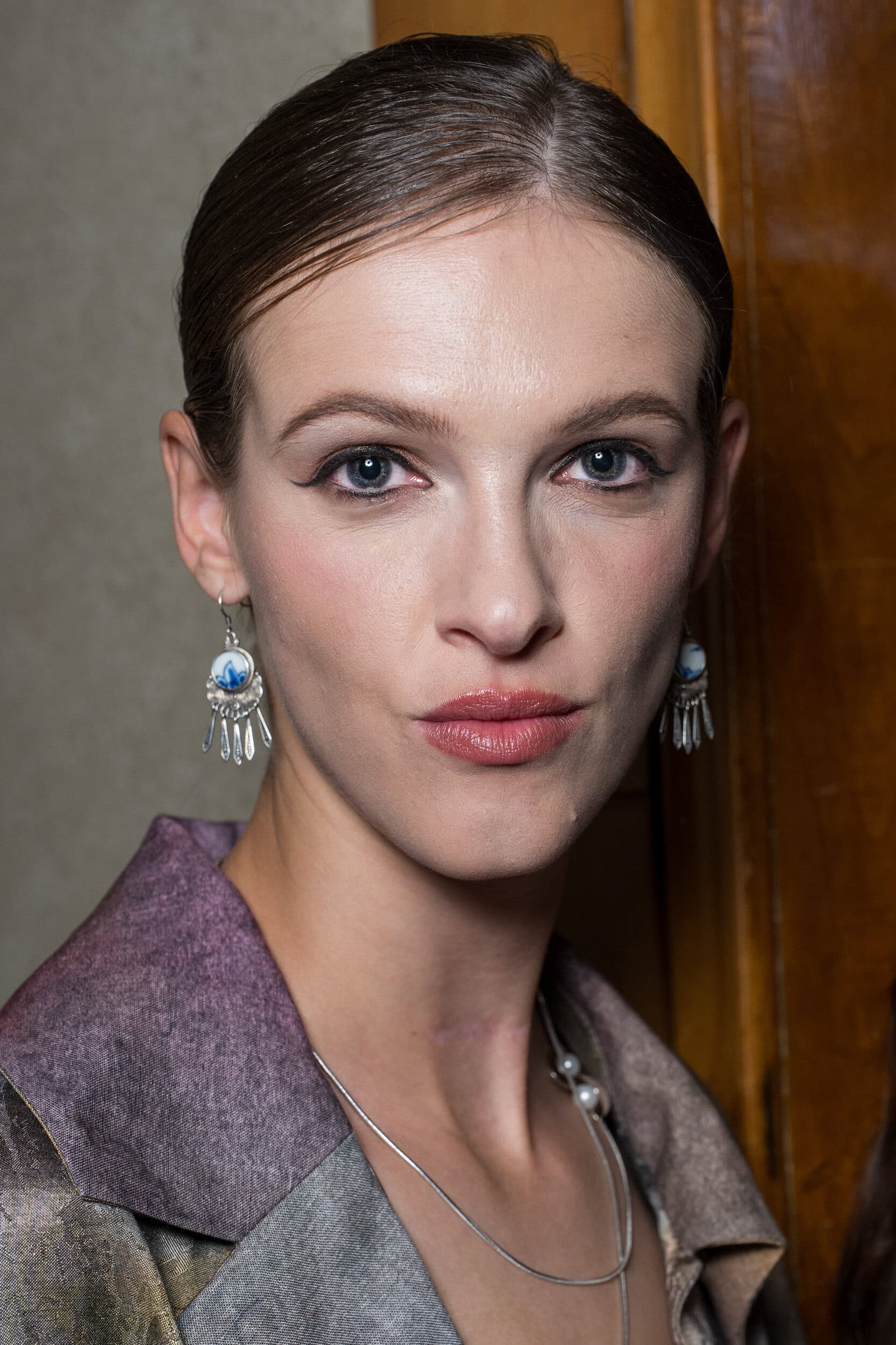 Zifei Wang Spring 2027 Fashion Show Backstage