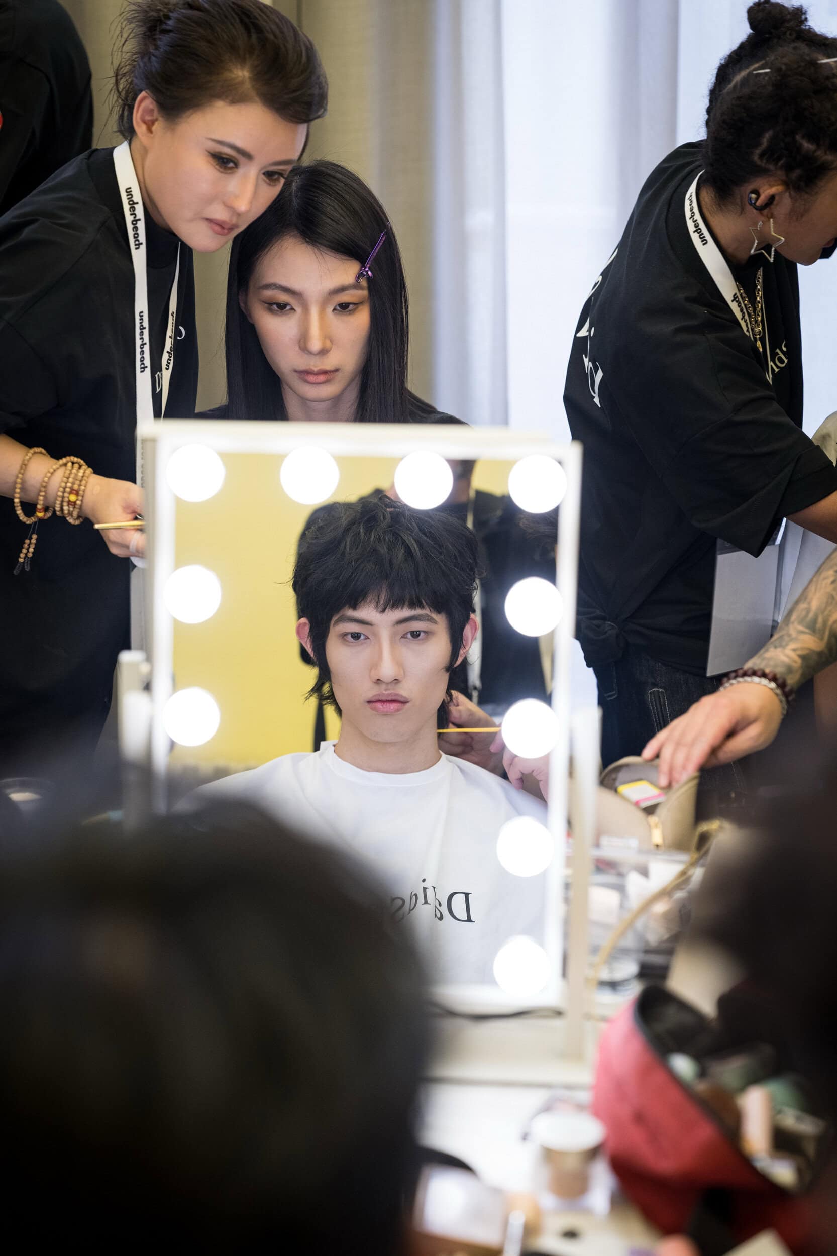Zifei Wang Spring 2027 Fashion Show Backstage