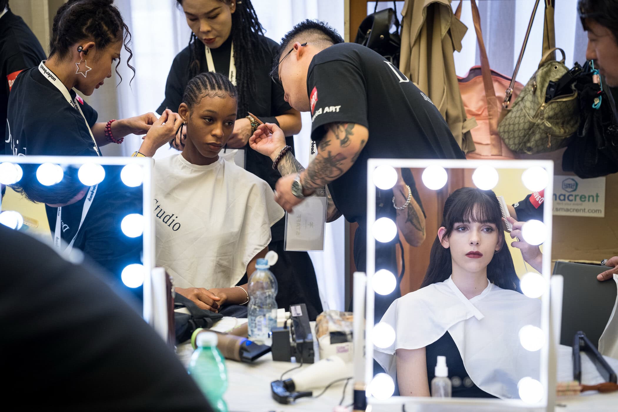 Zifei Wang Spring 2027 Fashion Show Backstage