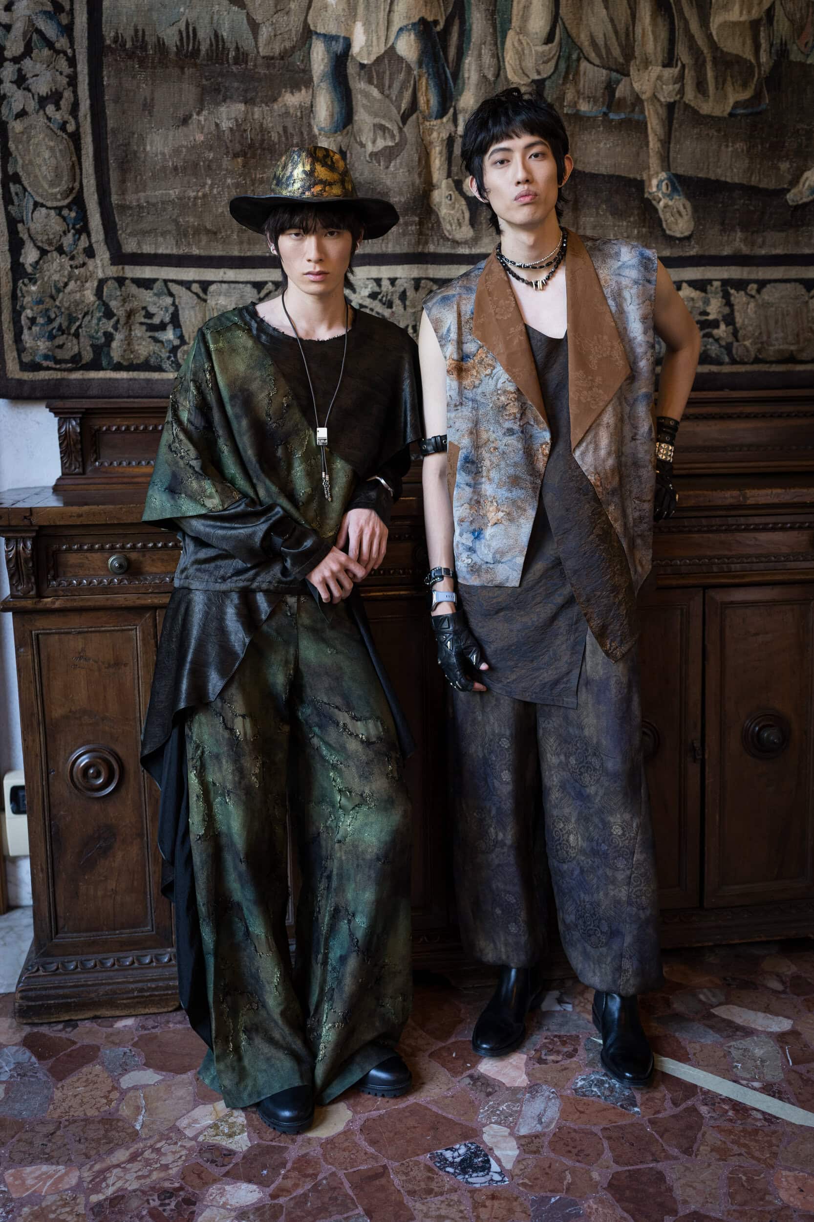 Zifei Wang Spring 2027 Fashion Show Backstage