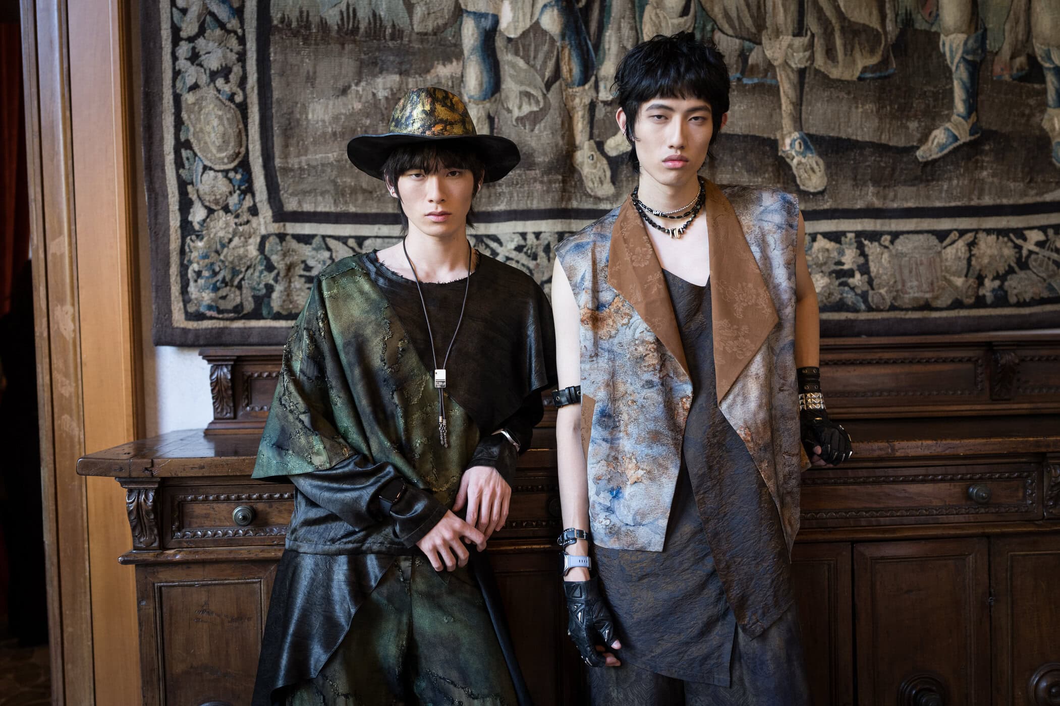Zifei Wang Spring 2027 Fashion Show Backstage