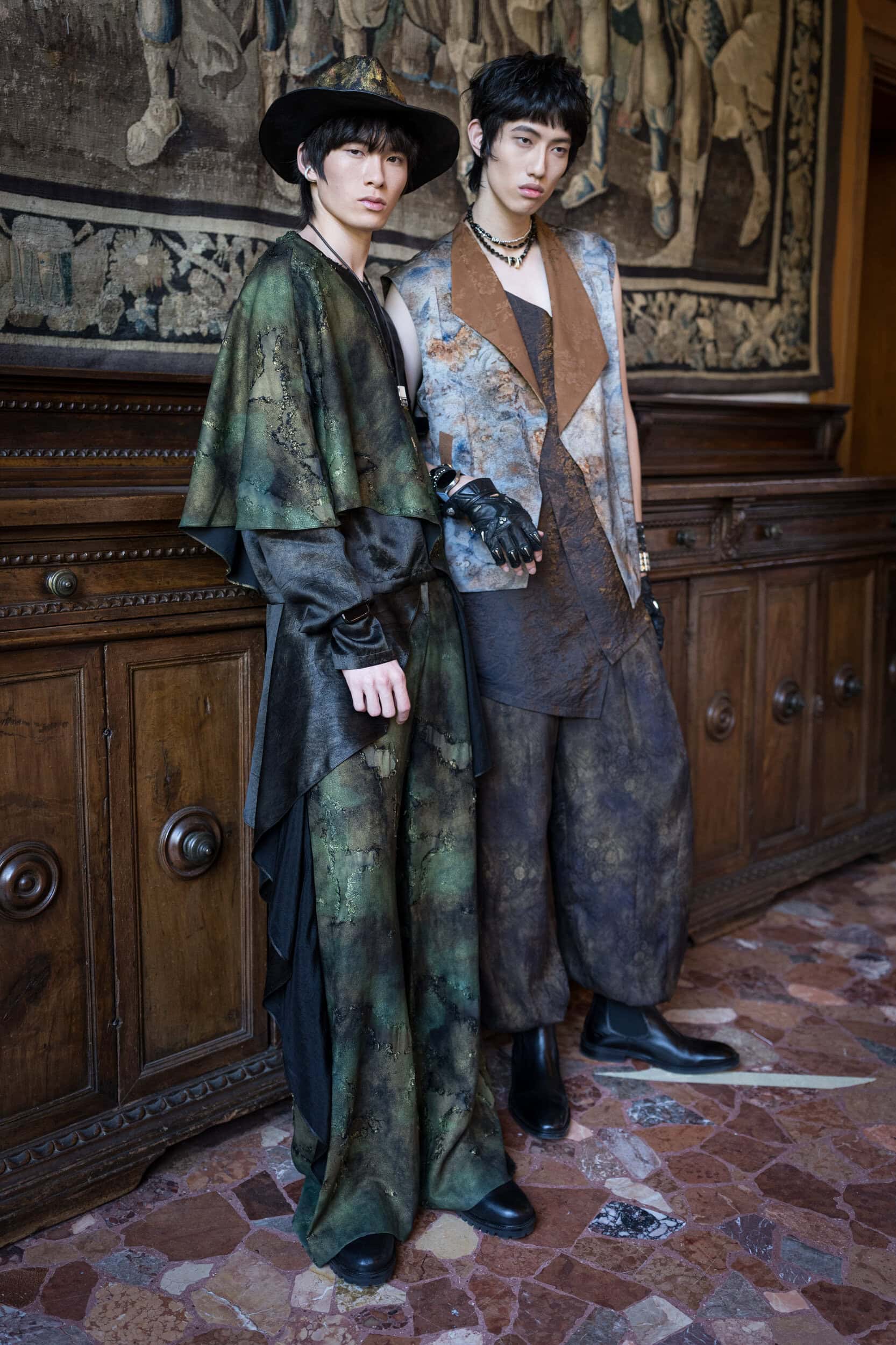 Zifei Wang Spring 2027 Fashion Show Backstage