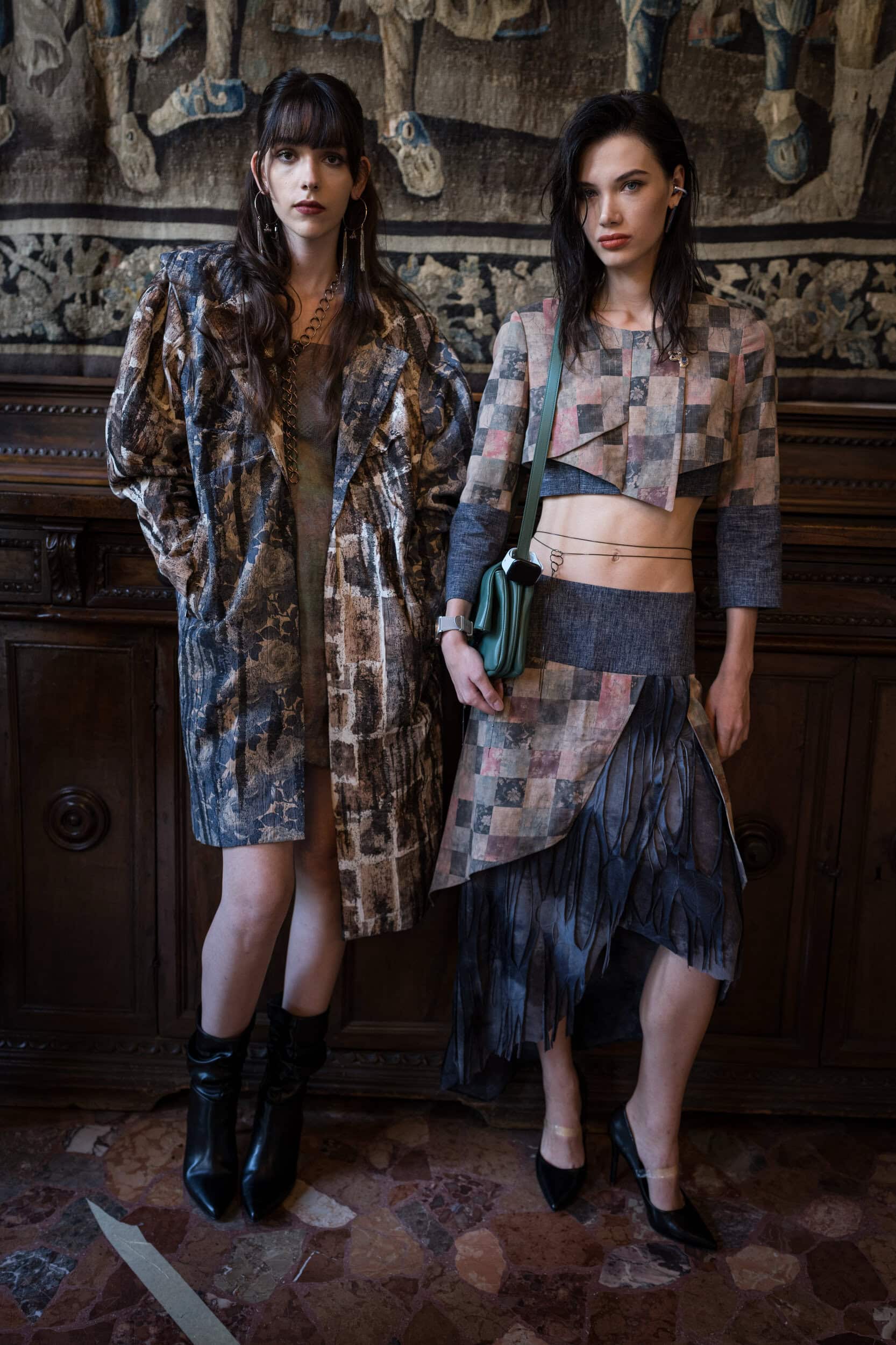 Zifei Wang Spring 2027 Fashion Show Backstage