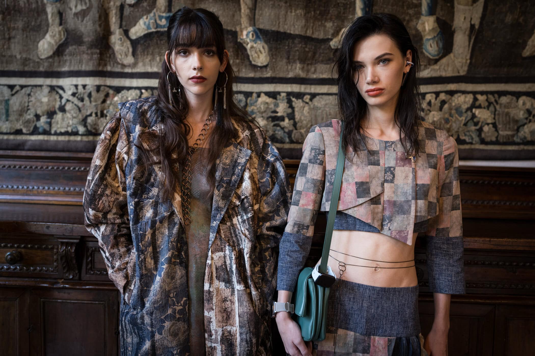 Zifei Wang Spring 2027 Fashion Show Backstage