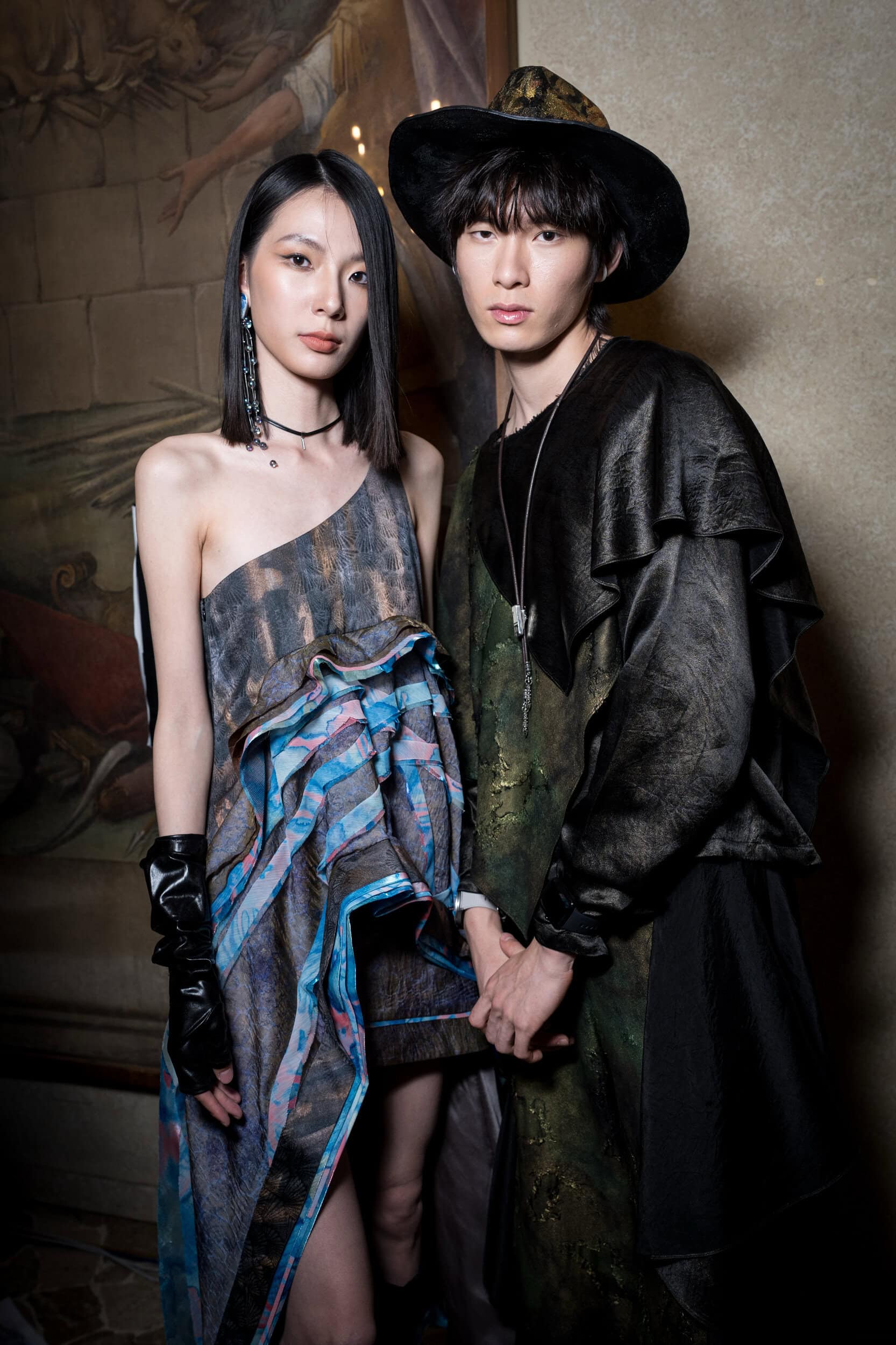 Zifei Wang Spring 2027 Fashion Show Backstage