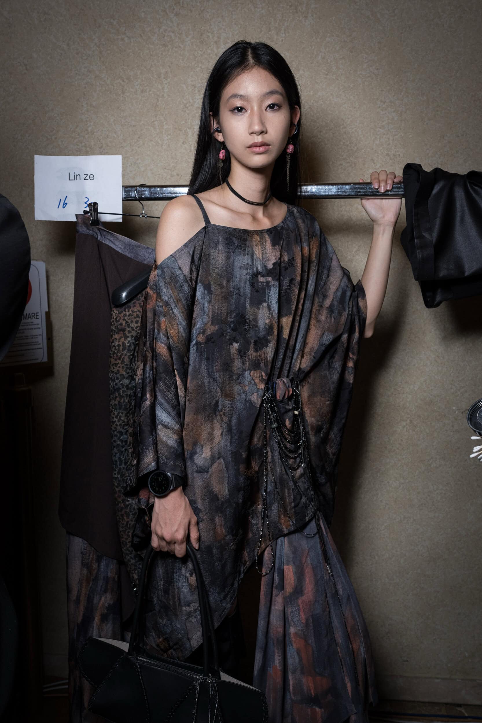Zifei Wang Spring 2027 Fashion Show Backstage