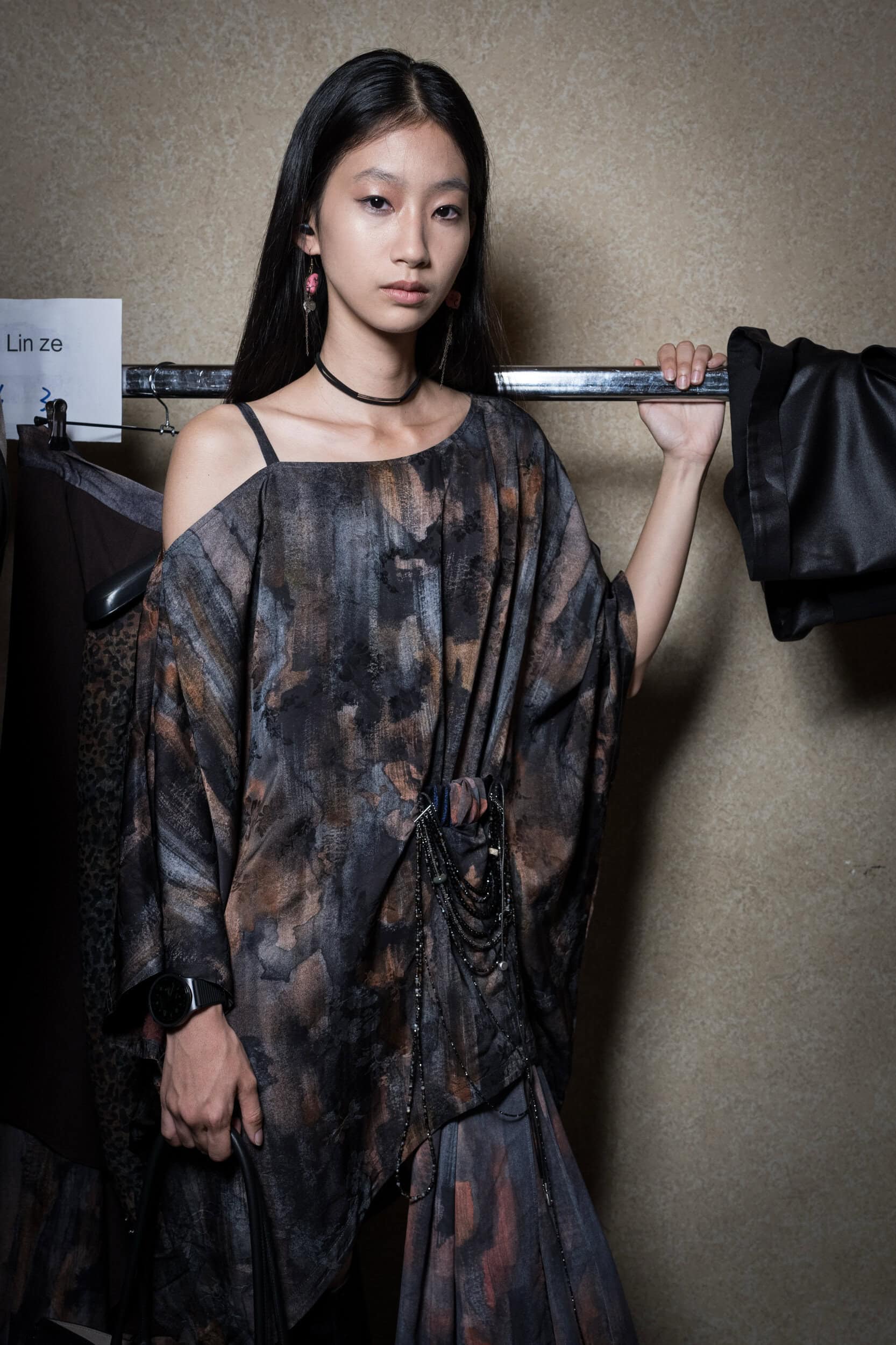 Zifei Wang Spring 2027 Fashion Show Backstage