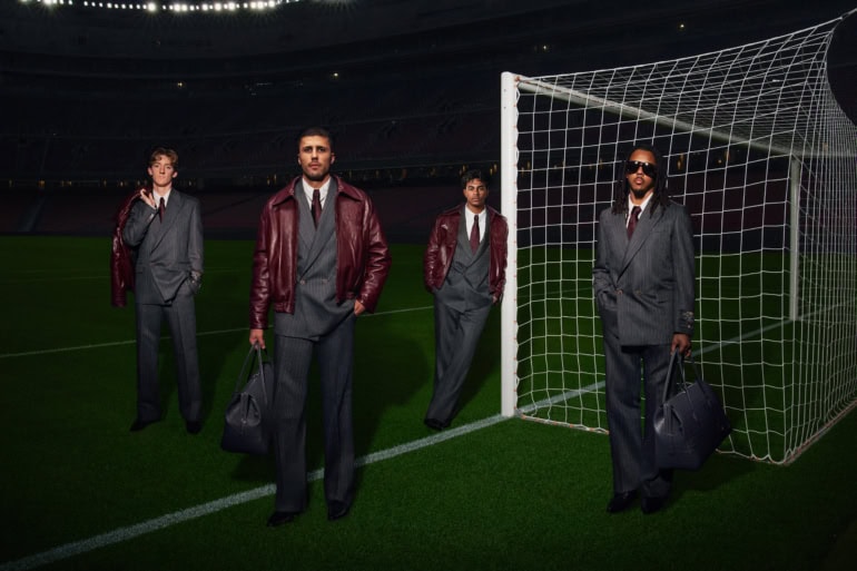 Amiri Unveils Second Formalwear Collection for FC Barcelona