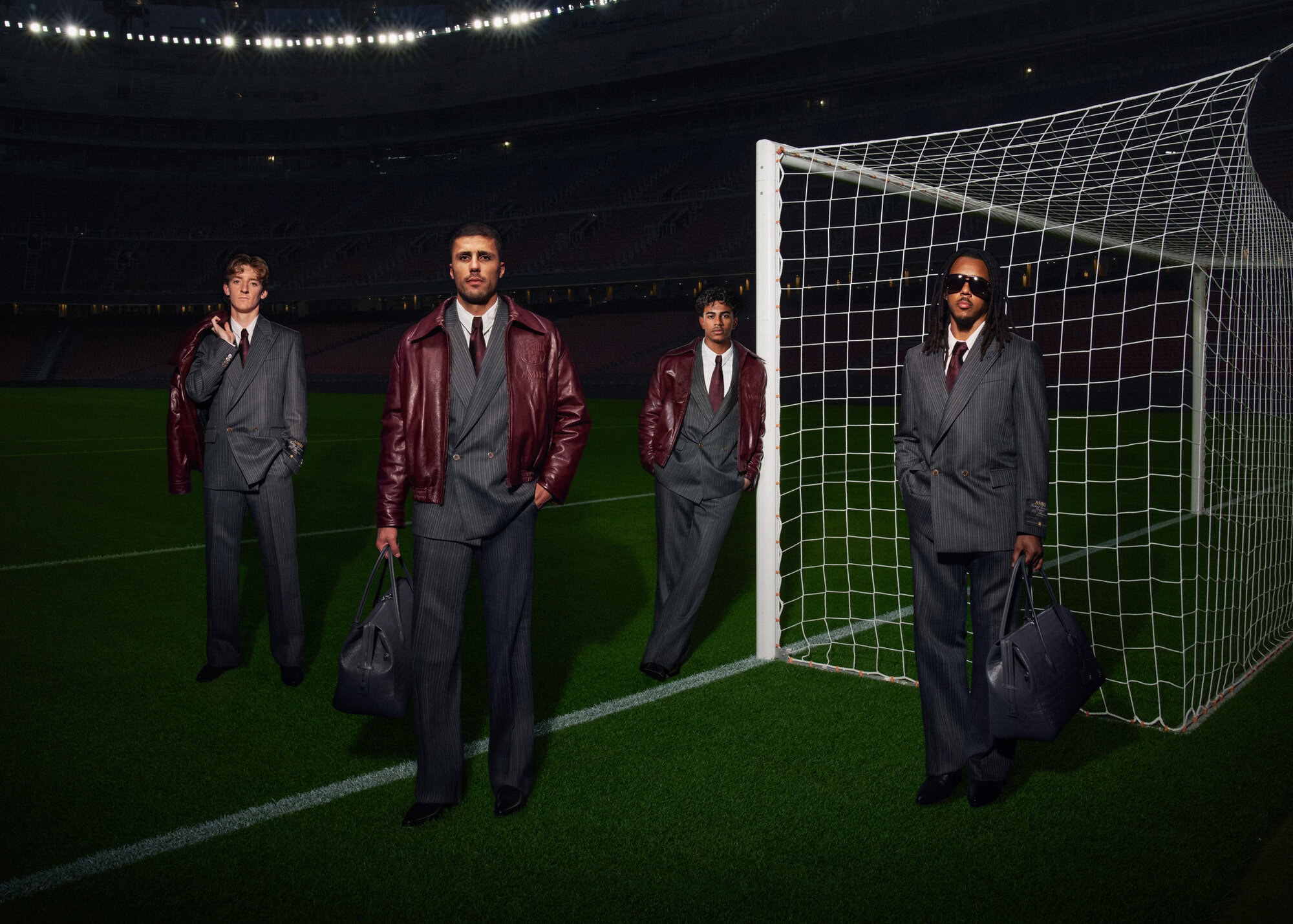 Amiri Unveils Second Formalwear Collection for FC Barcelona