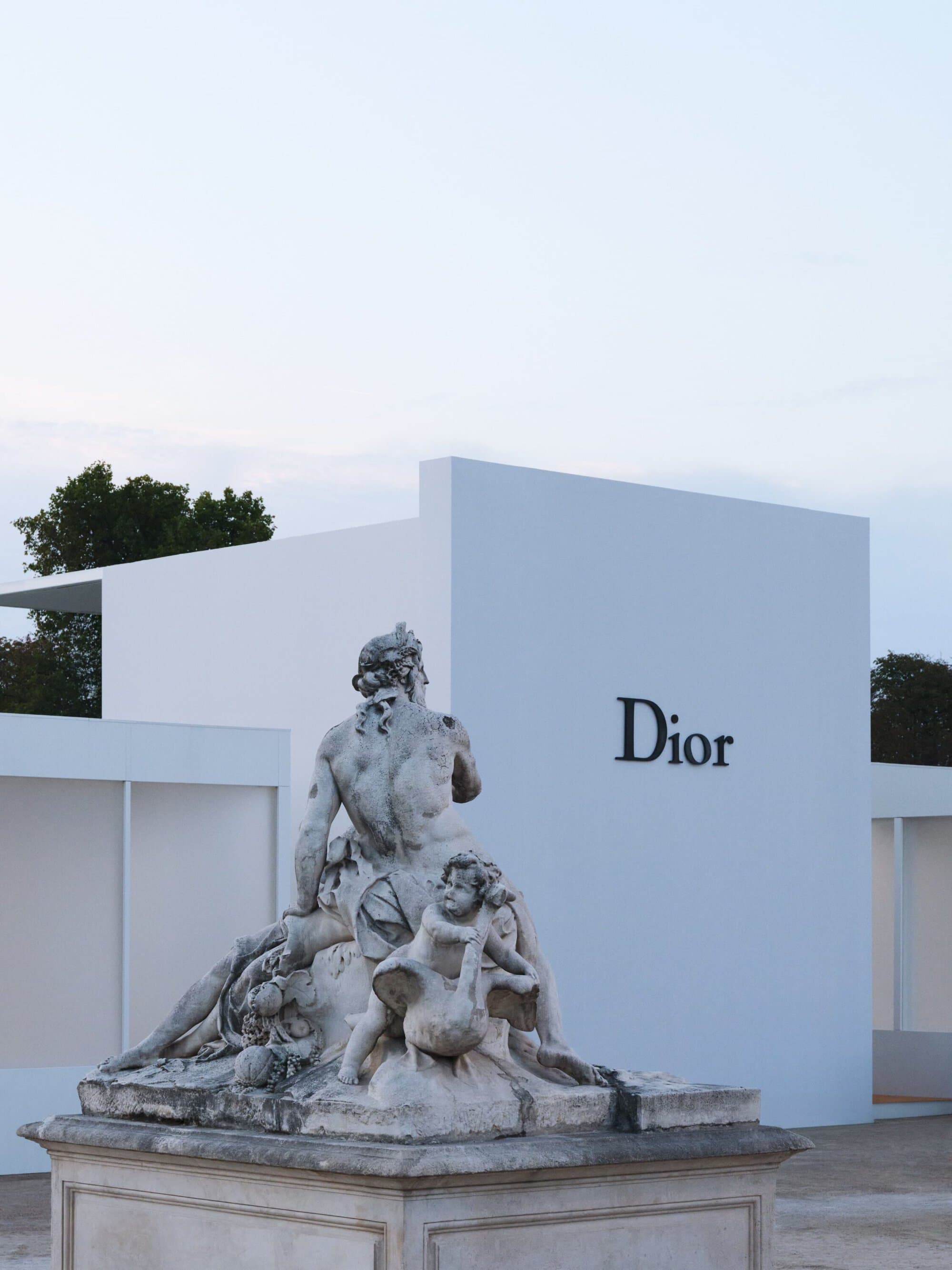 Dior spring 2027 fashion show set