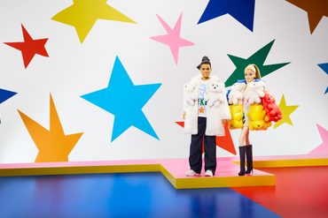 Jean-Charles de Castelbajac Designs Barbie and Ken Collectible Dolls