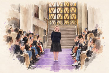 The Designer Miuccia Prada at Miu Miu Spring 2027