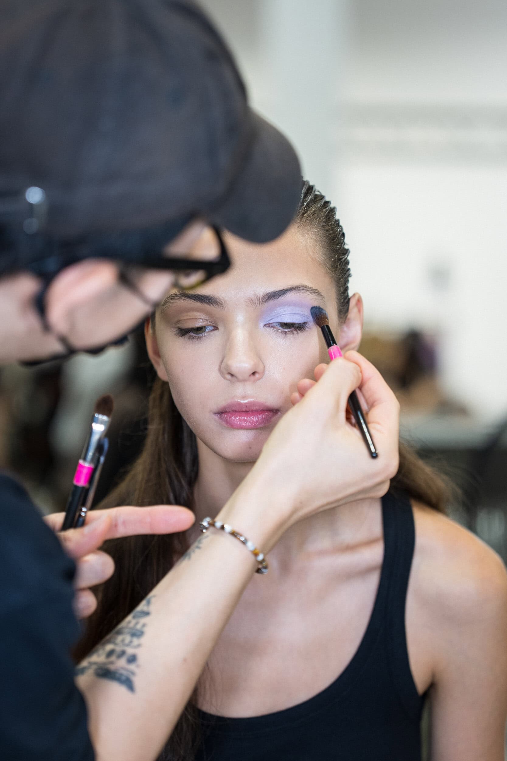 Akris Spring 2027 Fashion Show Backstage