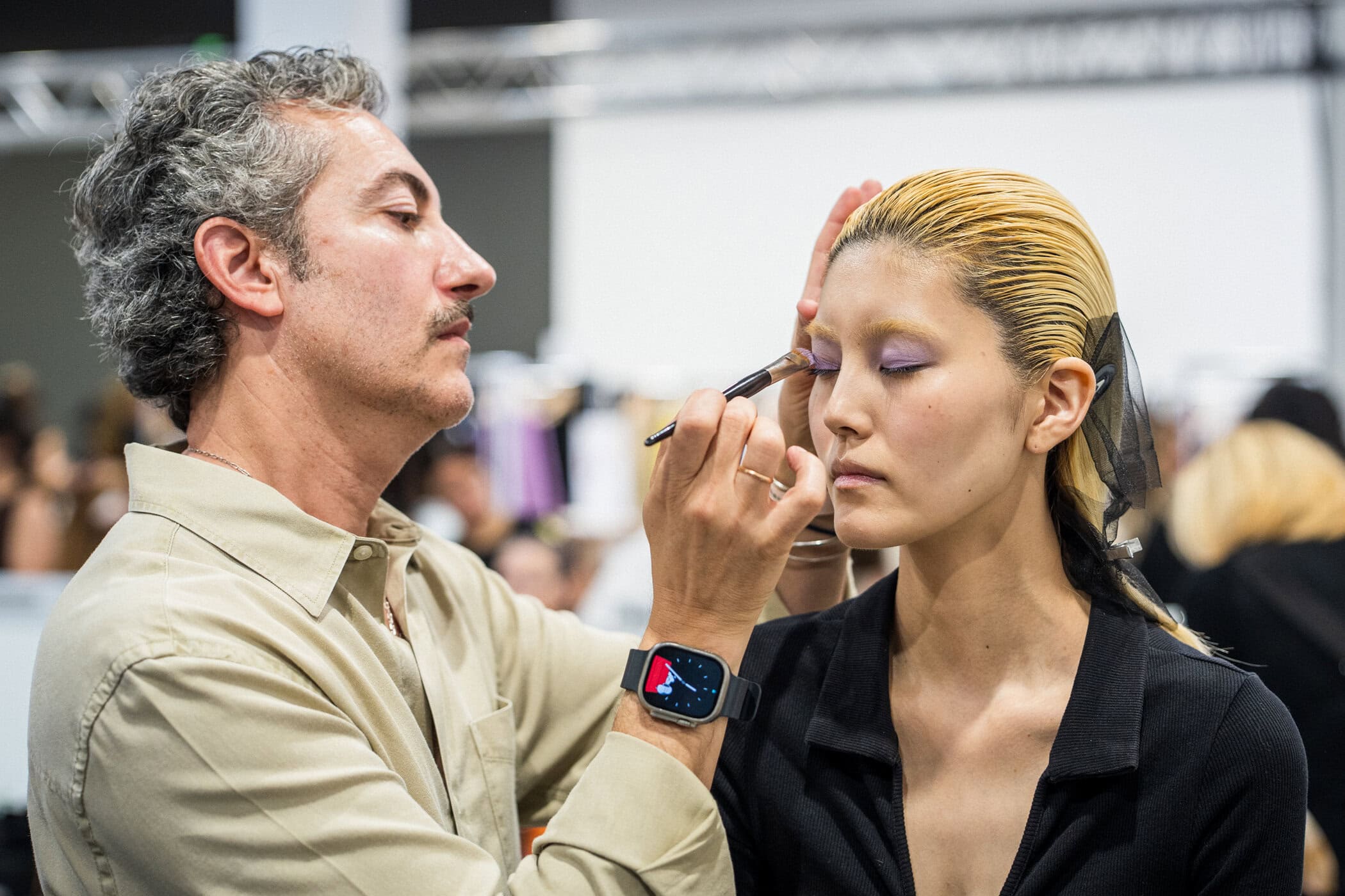 Akris Spring 2027 Fashion Show Backstage