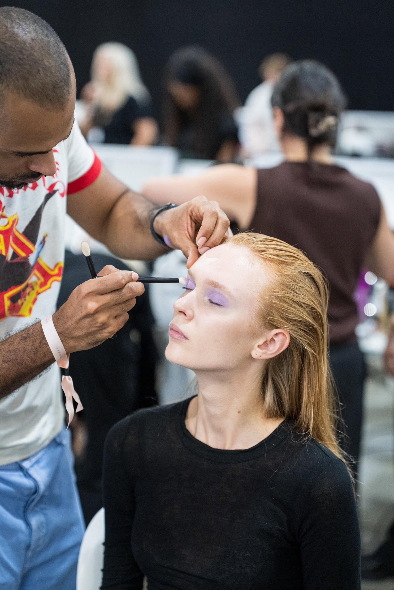 Akris Spring 2027 Fashion Show Backstage