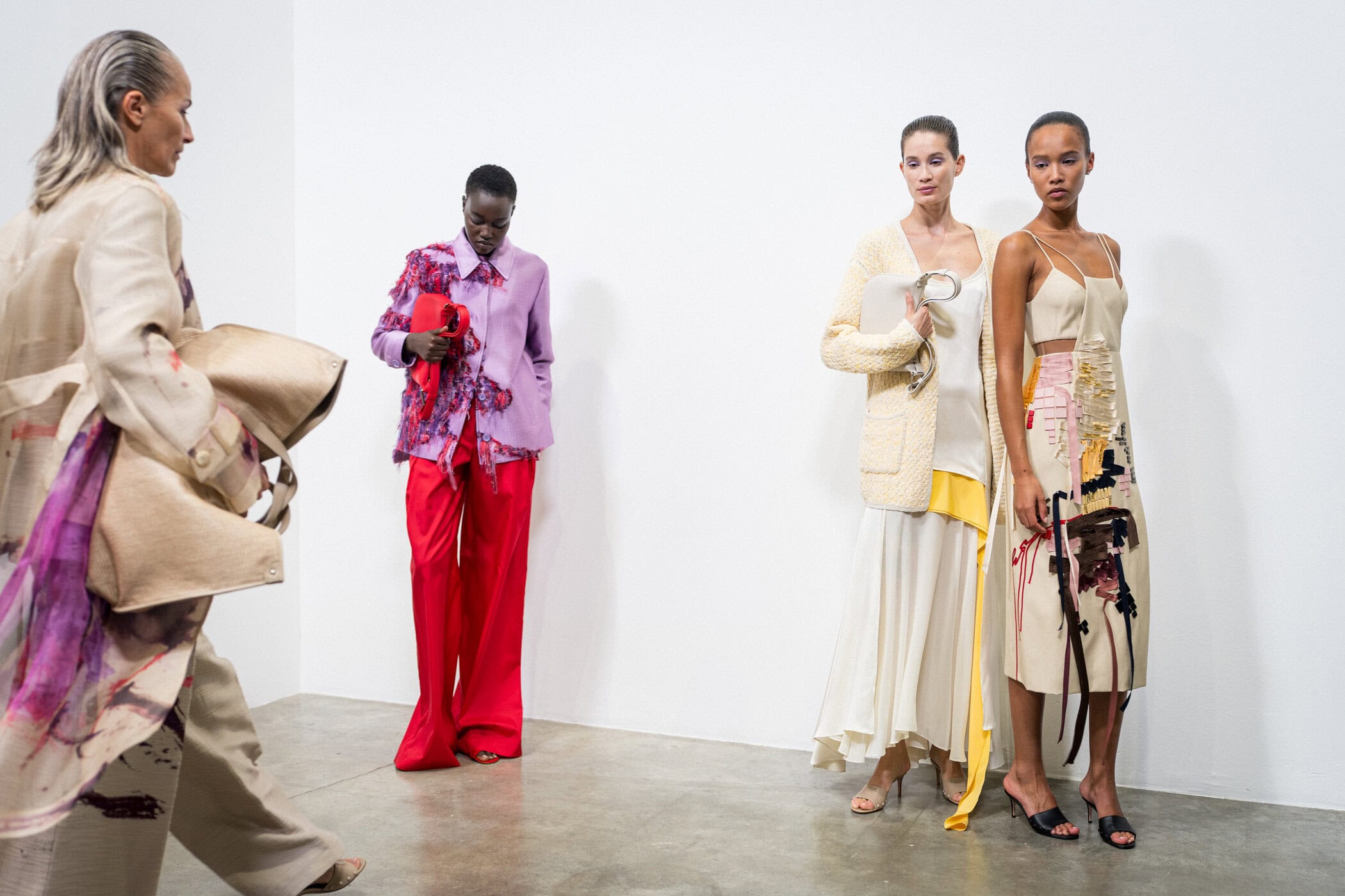 Akris Spring 2027 Fashion Show Backstage
