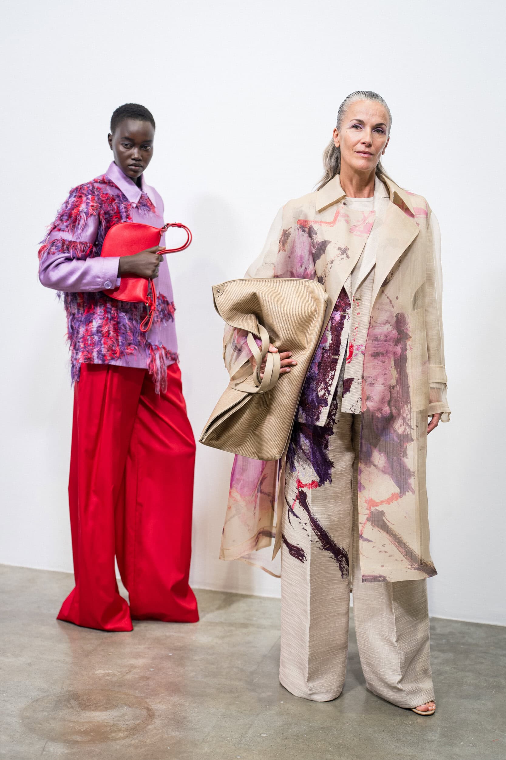 Akris Spring 2027 Fashion Show Backstage