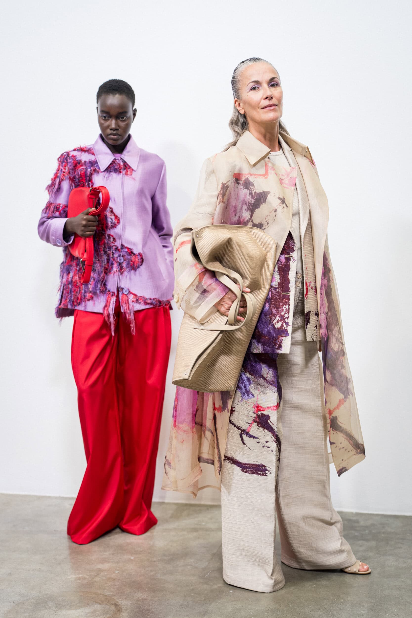 Akris Spring 2027 Fashion Show Backstage