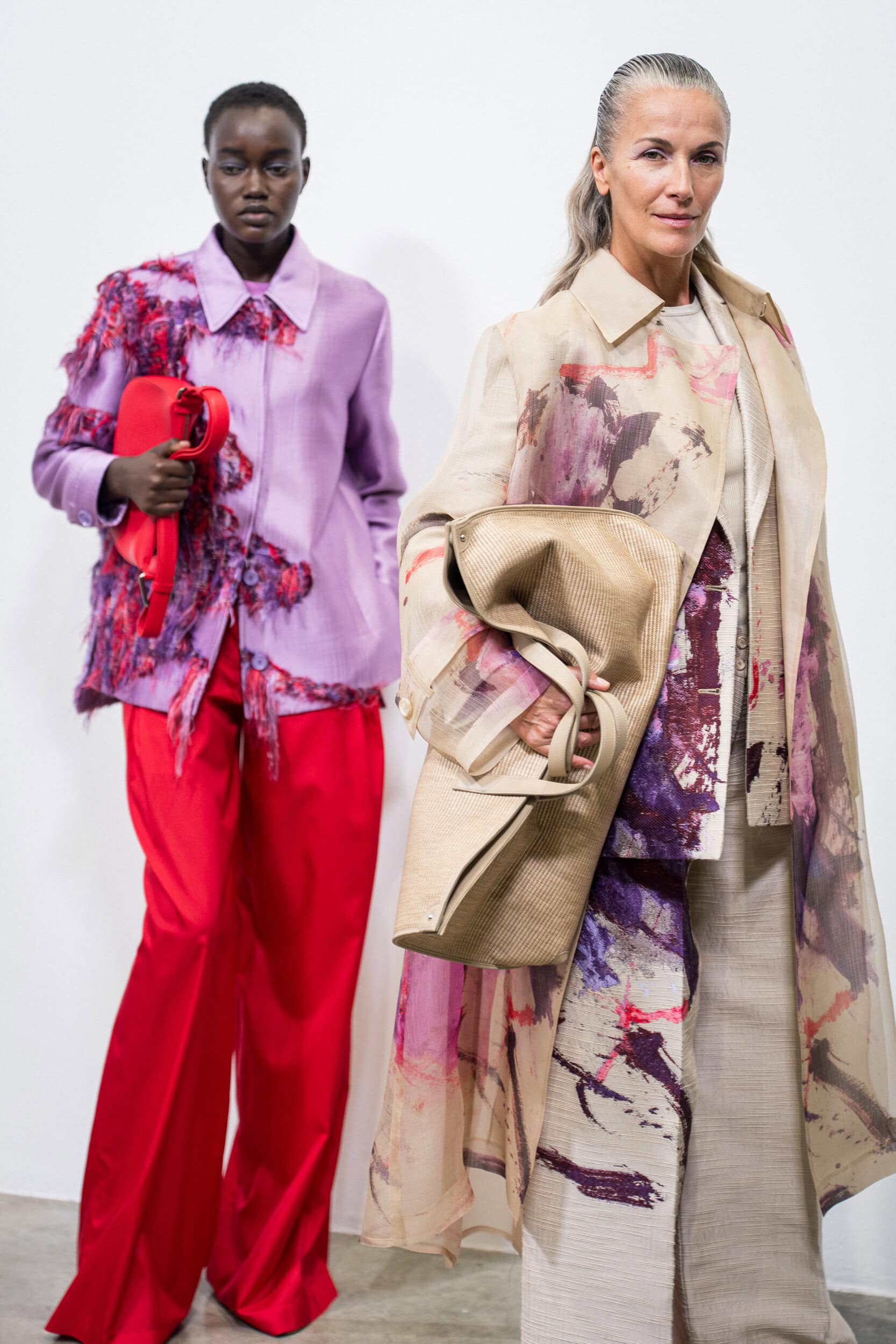 Akris Spring 2027 Fashion Show Backstage