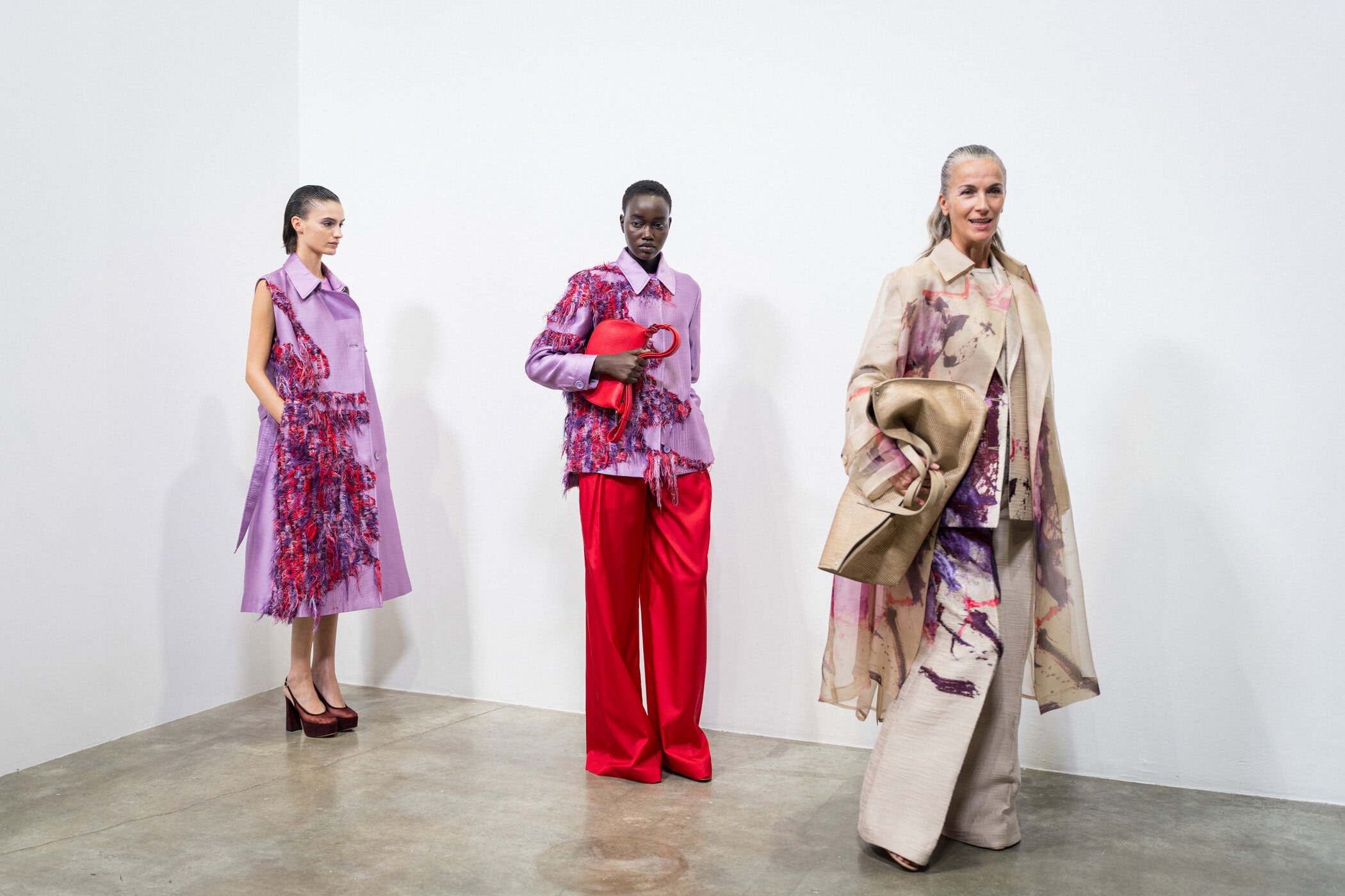 Akris Spring 2027 Fashion Show Backstage