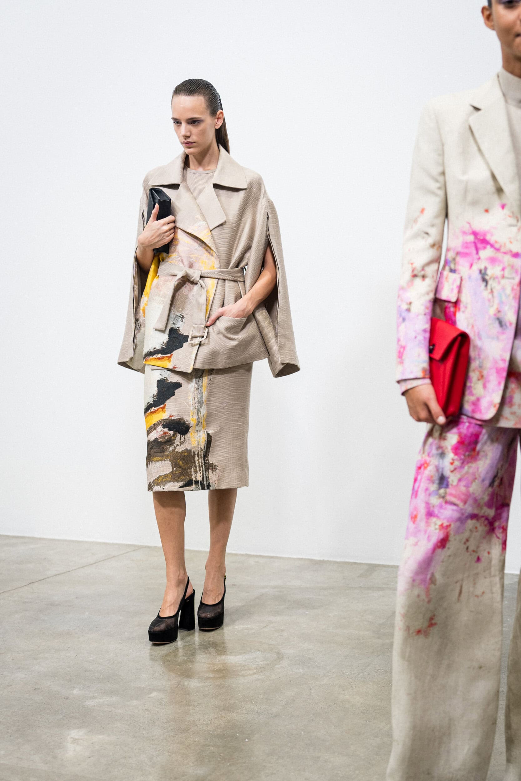 Akris Spring 2027 Fashion Show Backstage