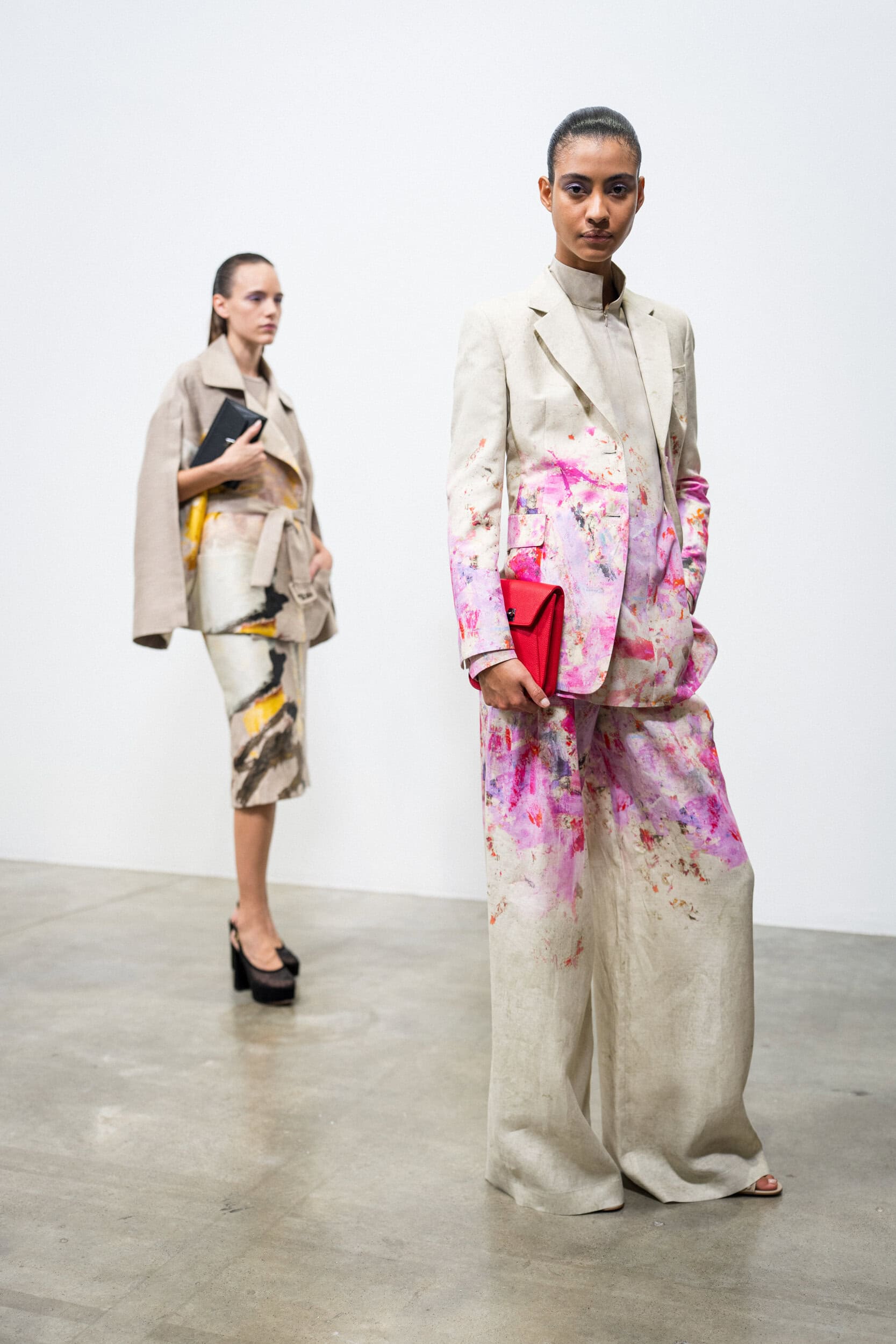 Akris Spring 2027 Fashion Show Backstage