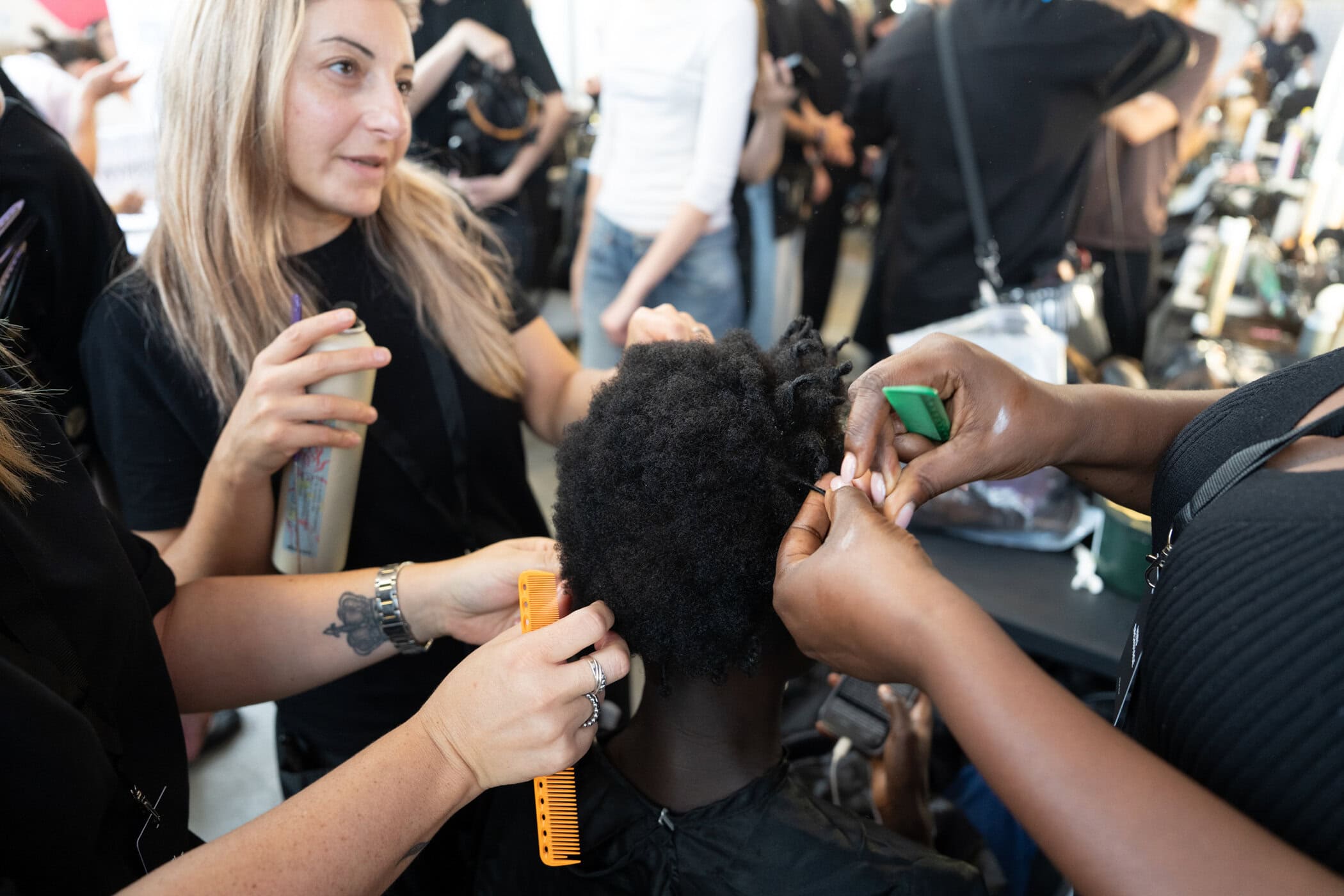 Alainpaul Spring 2027 Fashion Show Backstage