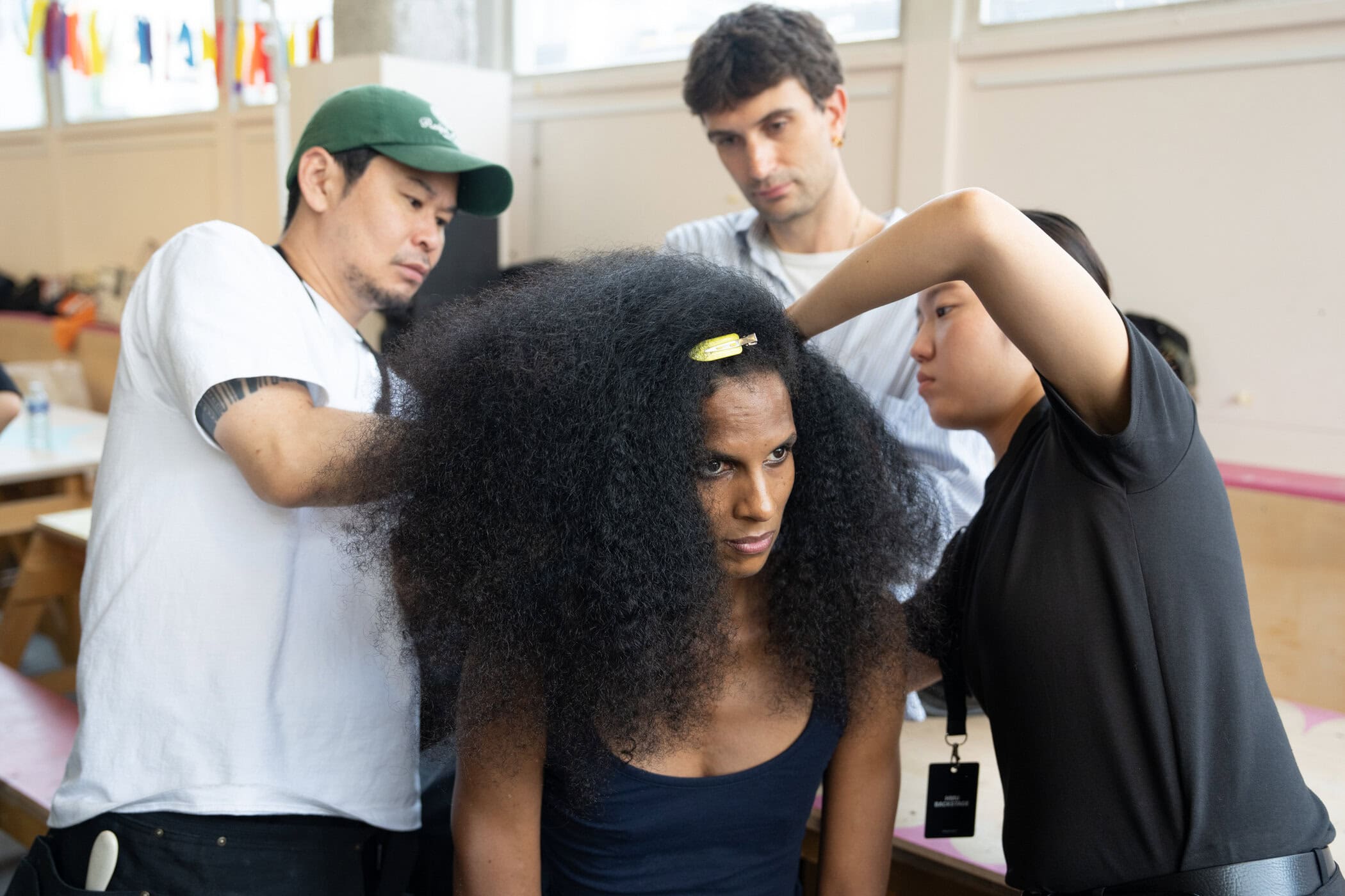 Alainpaul Spring 2027 Fashion Show Backstage