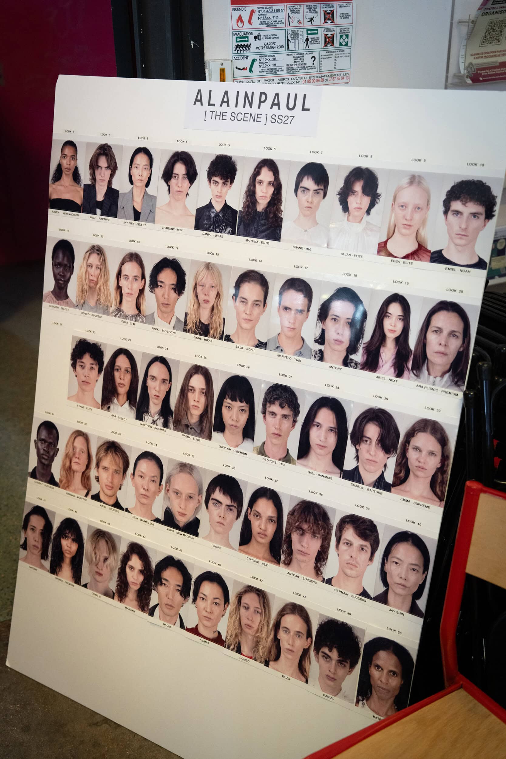 Alainpaul Spring 2027 Fashion Show Backstage