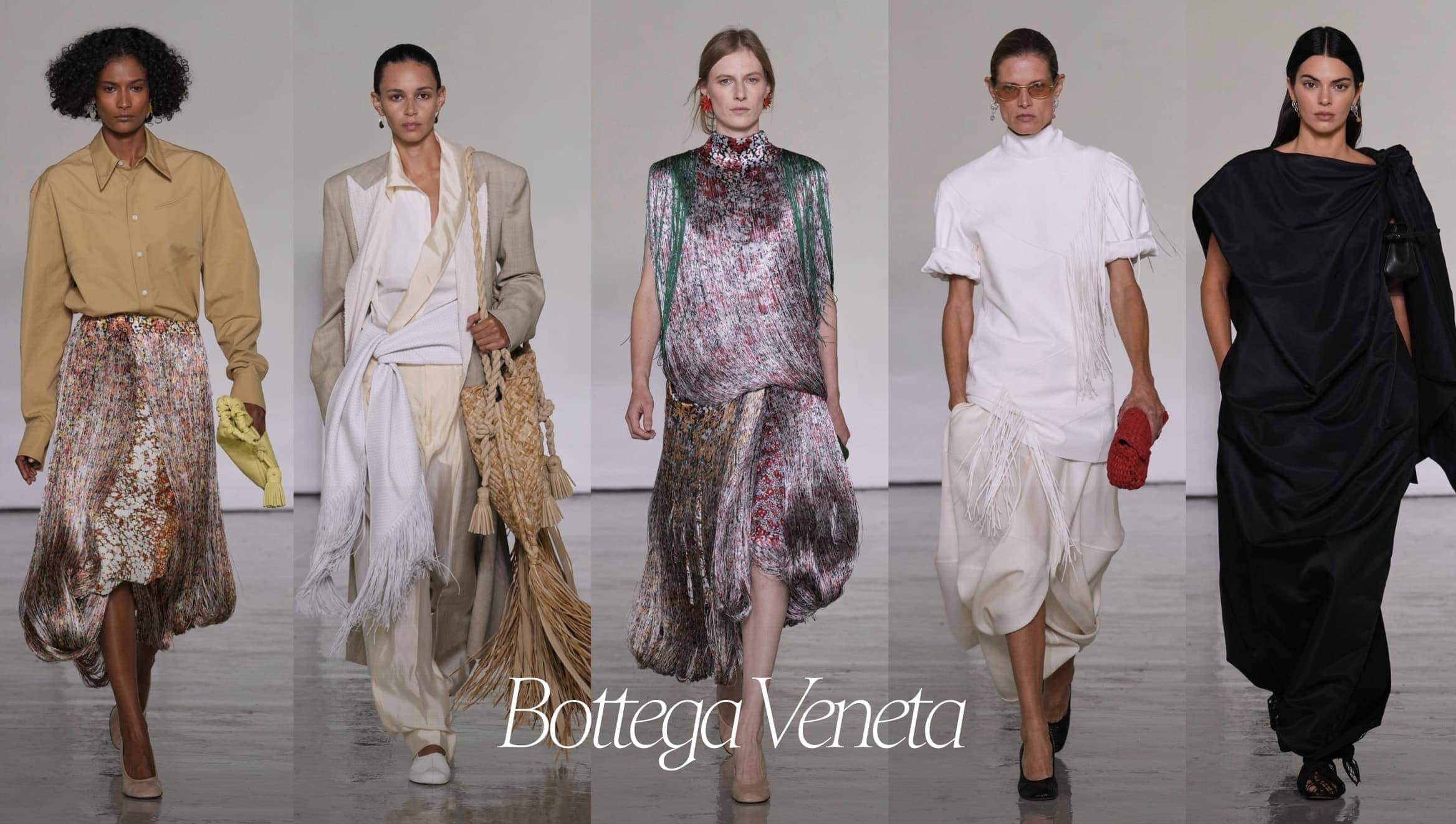 Bottega Veneta Spring 2027 runway looks at Milan Fashion Week