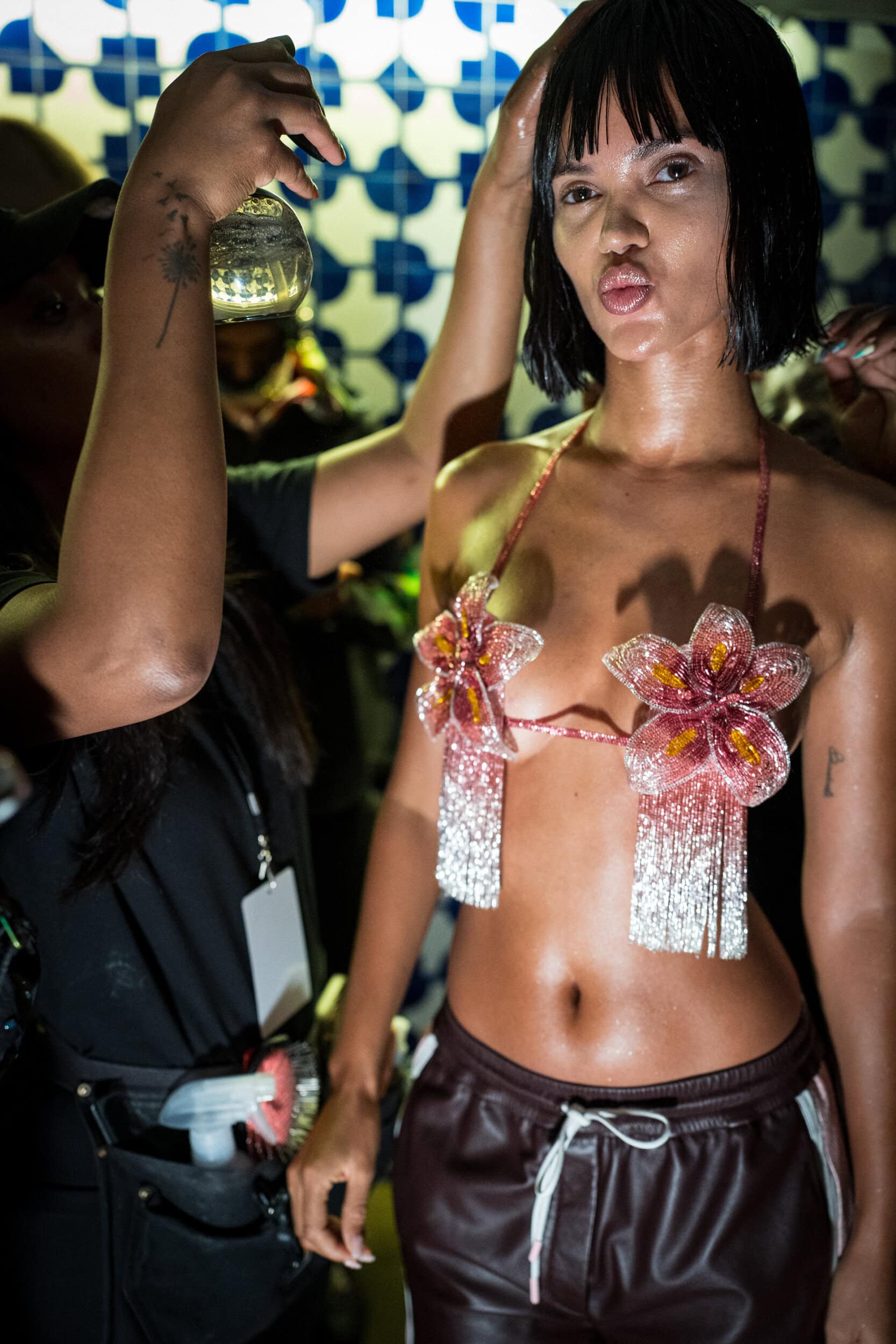 Casablanca Spring 2027 Fashion Show Backstage
