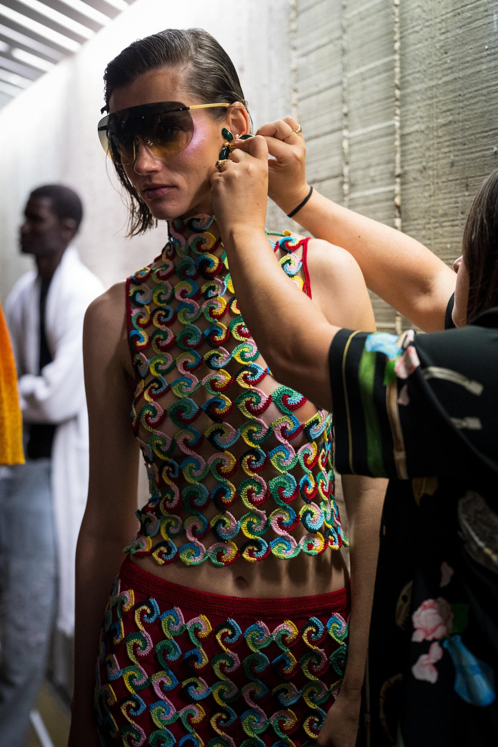 Casablanca Spring 2027 Fashion Show Backstage