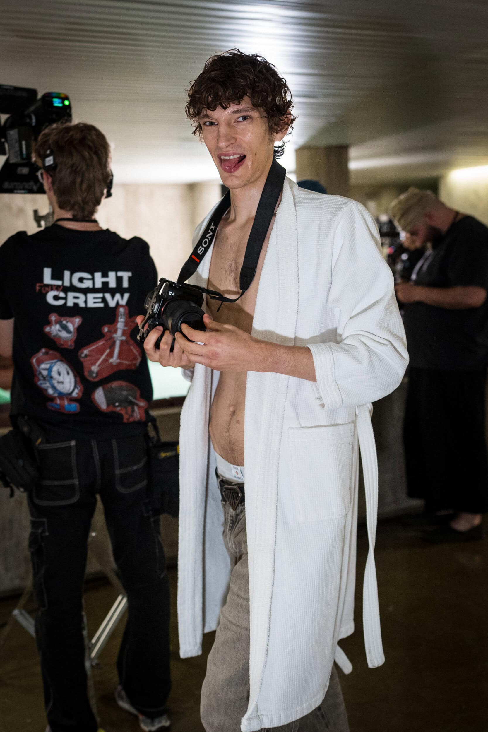 Casablanca Spring 2027 Fashion Show Backstage