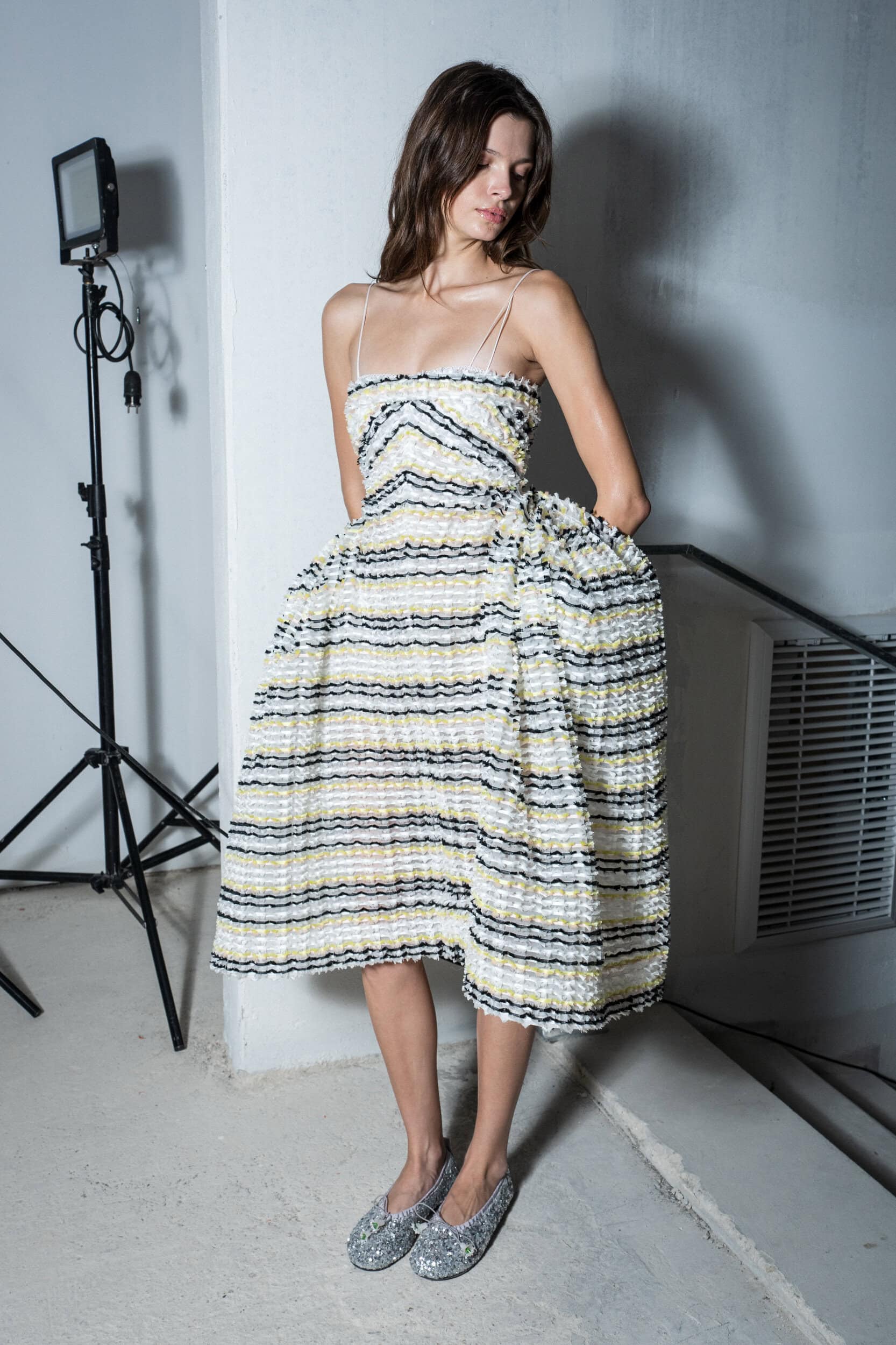 Cecilie Bahnsen Spring 2027 Fashion Show Backstage