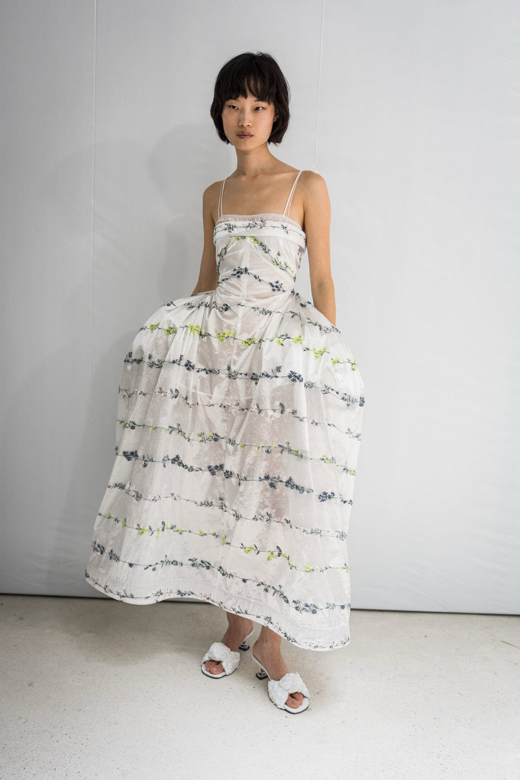 Cecilie Bahnsen Spring 2027 Fashion Show Backstage
