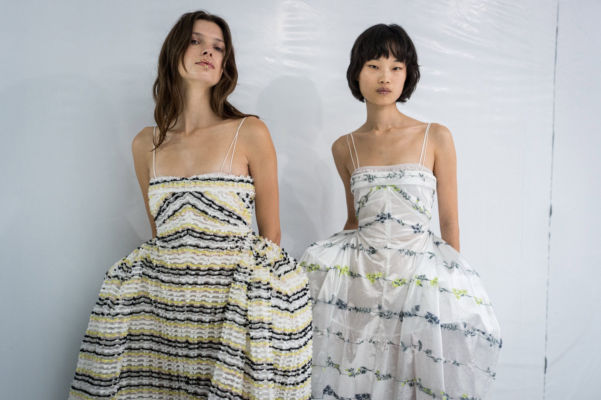 Cecilie Bahnsen Spring 2027 Fashion Show Backstage
