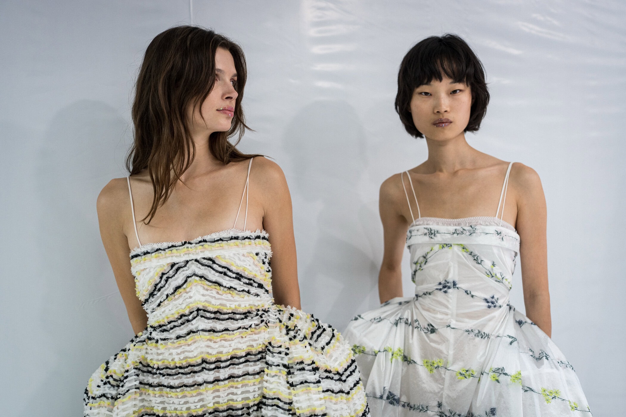Cecilie Bahnsen Spring 2027 Fashion Show Backstage