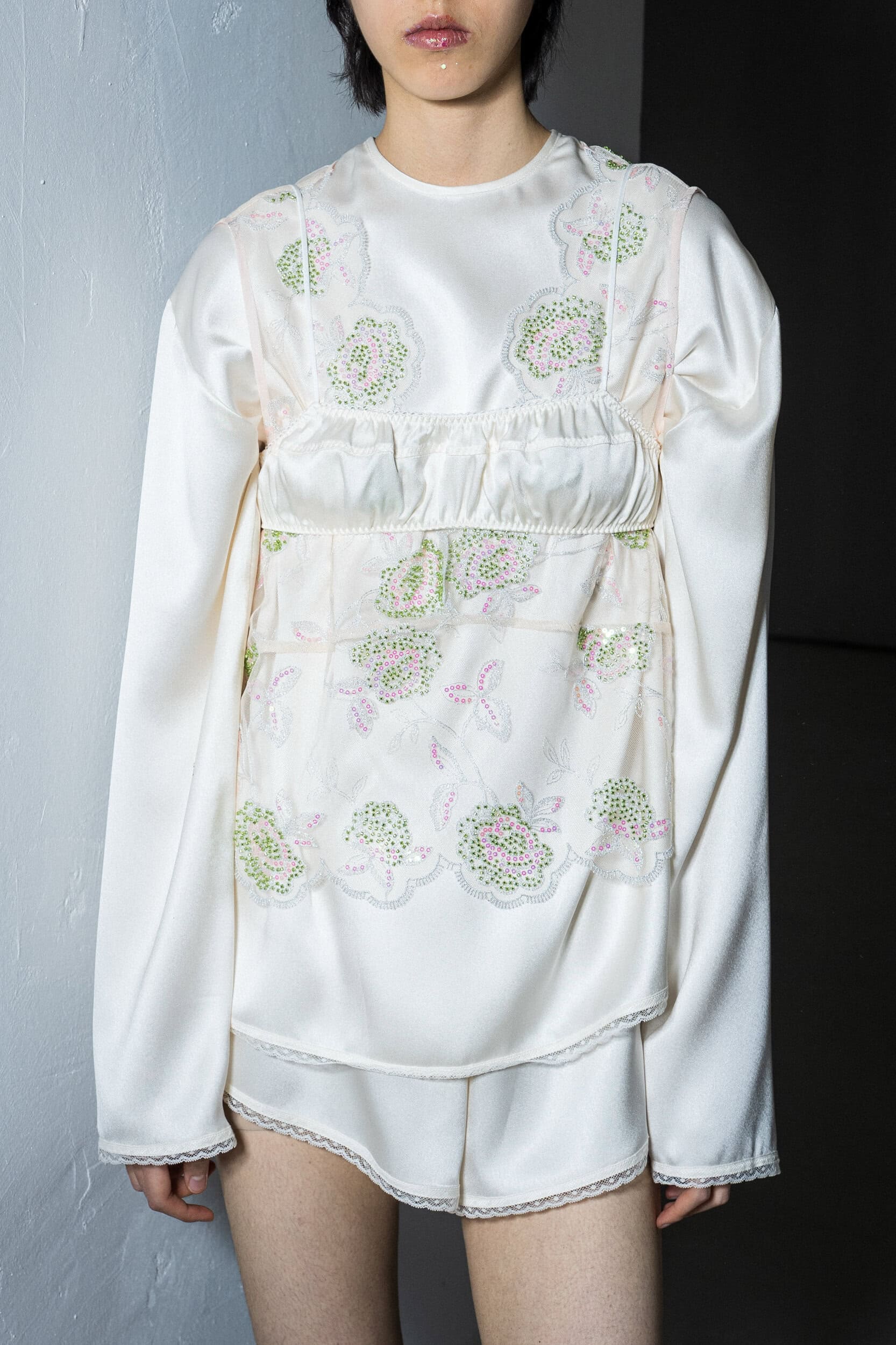 Cecilie Bahnsen Spring 2027 Fashion Show Backstage