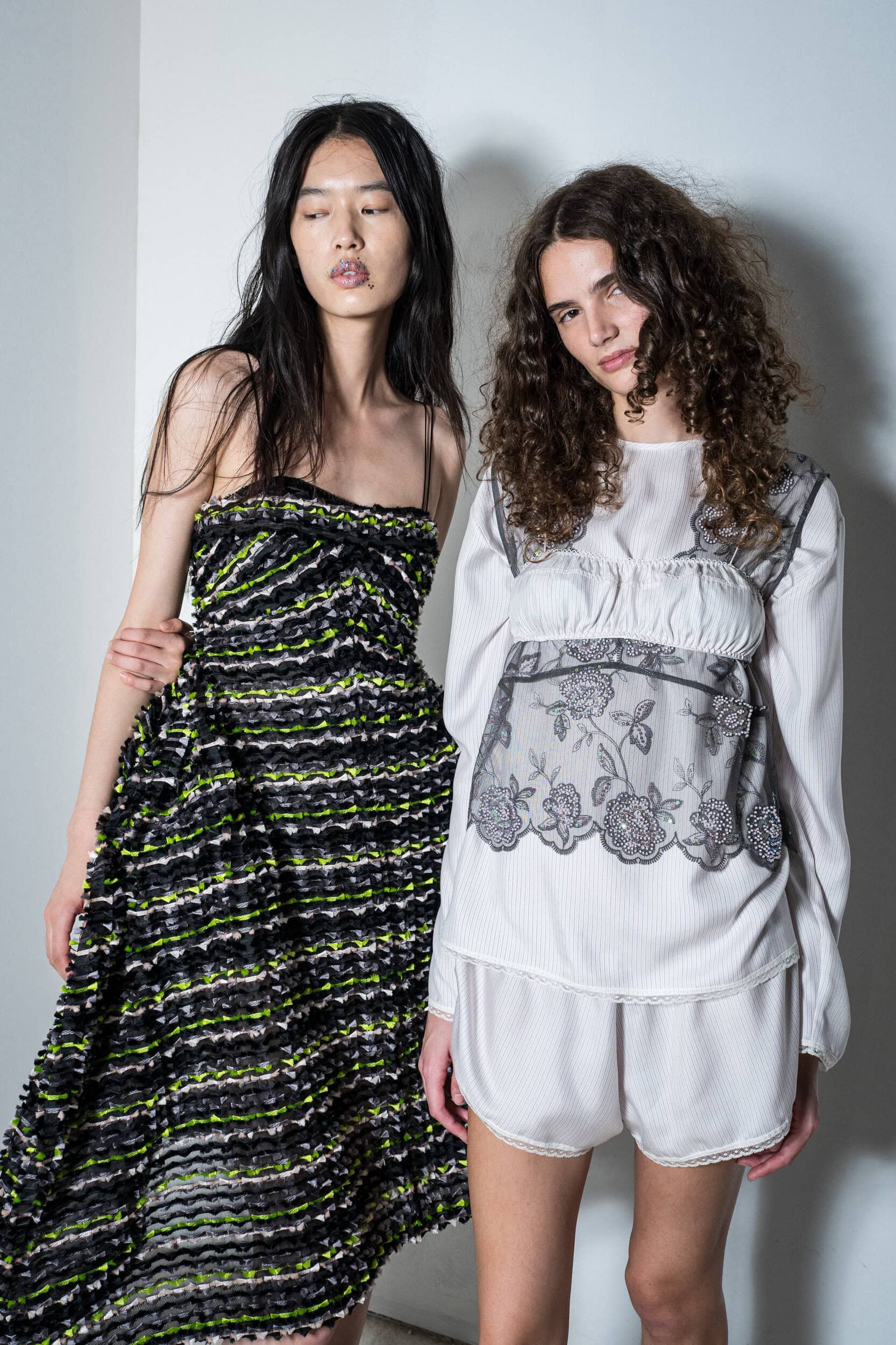 Cecilie Bahnsen Spring 2027 Fashion Show Backstage