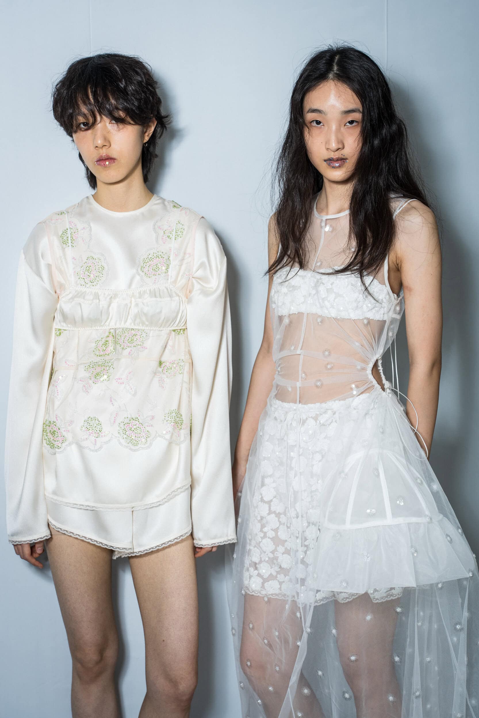 Cecilie Bahnsen Spring 2027 Fashion Show Backstage