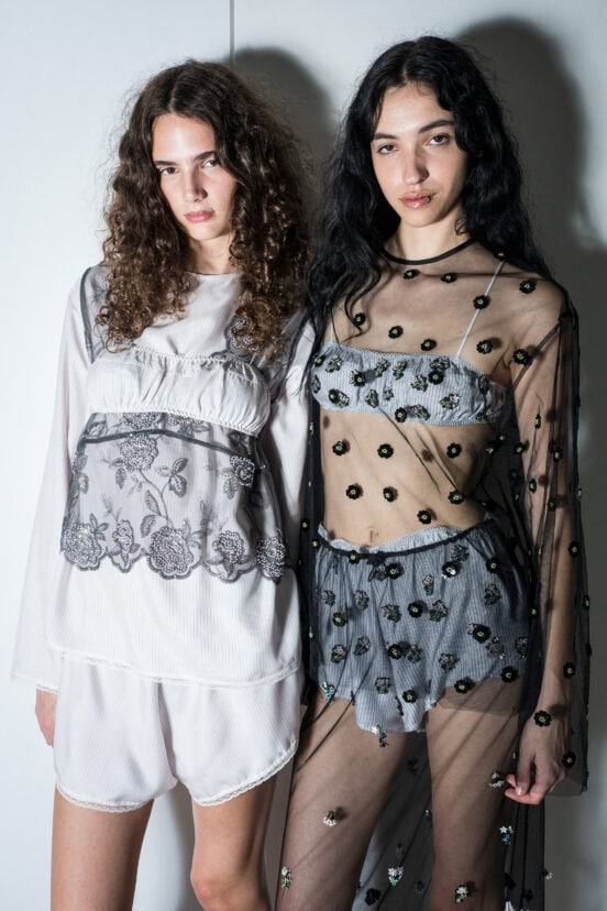 Cecilie Bahnsen Spring 2027 Fashion Show Backstage