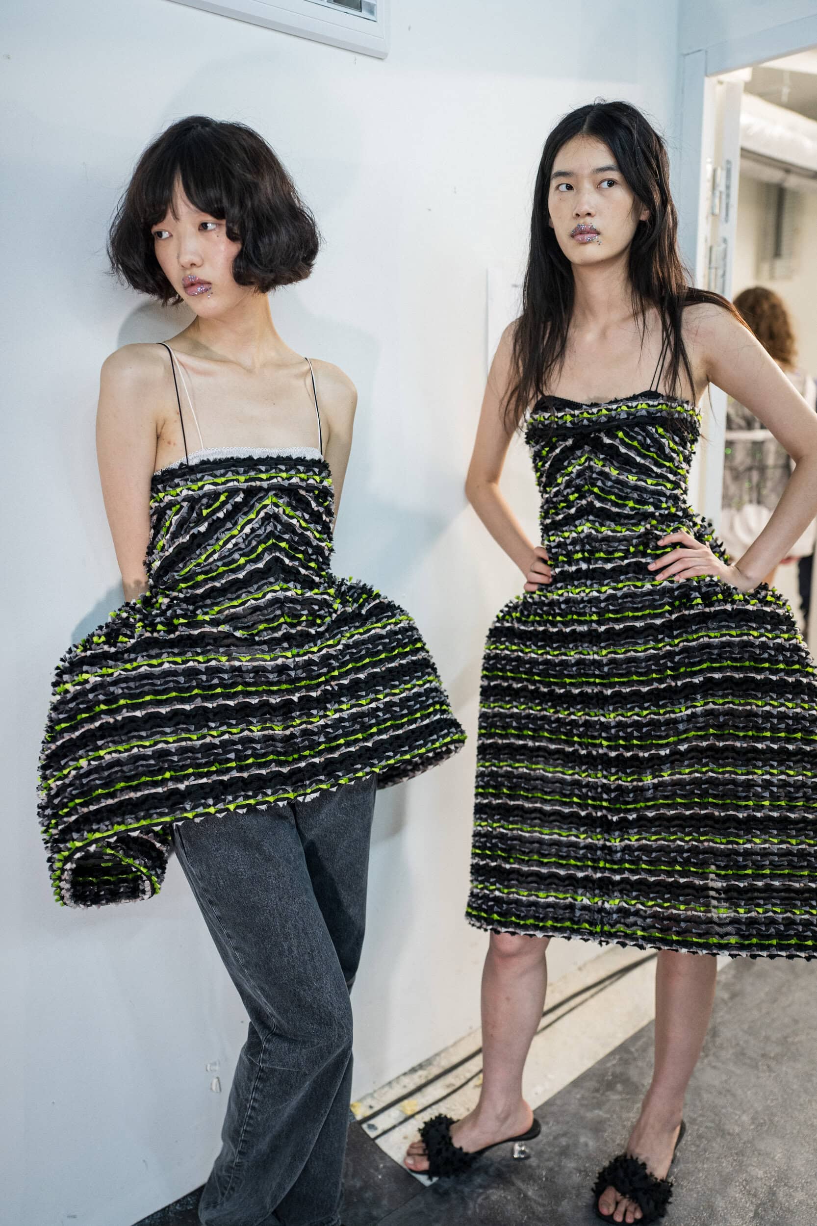 Cecilie Bahnsen Spring 2027 Fashion Show Backstage
