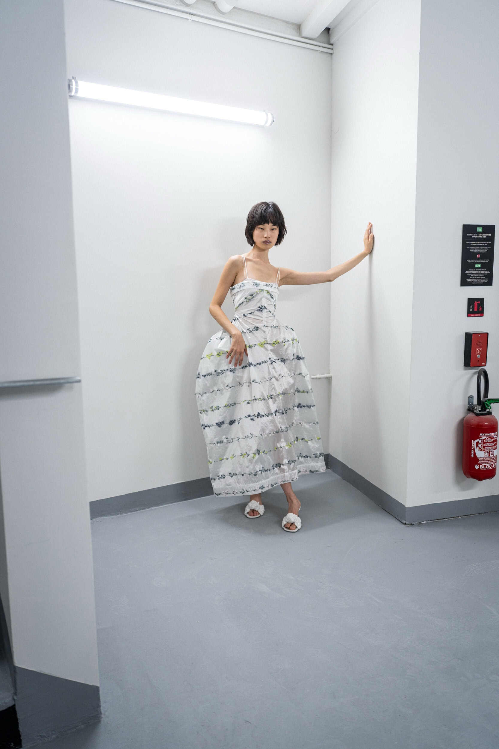 Cecilie Bahnsen Spring 2027 Fashion Show Backstage