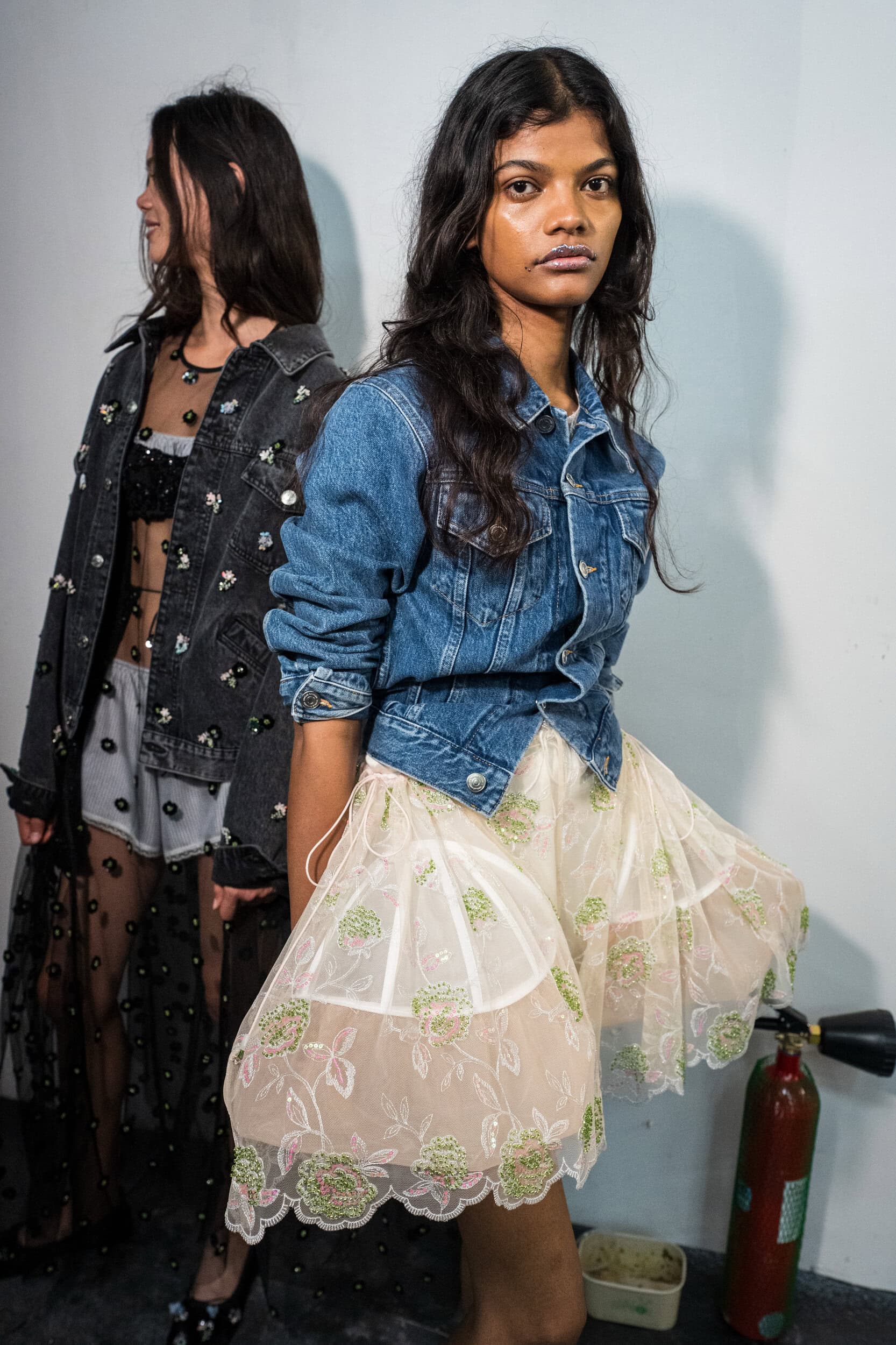 Cecilie Bahnsen Spring 2027 Fashion Show Backstage